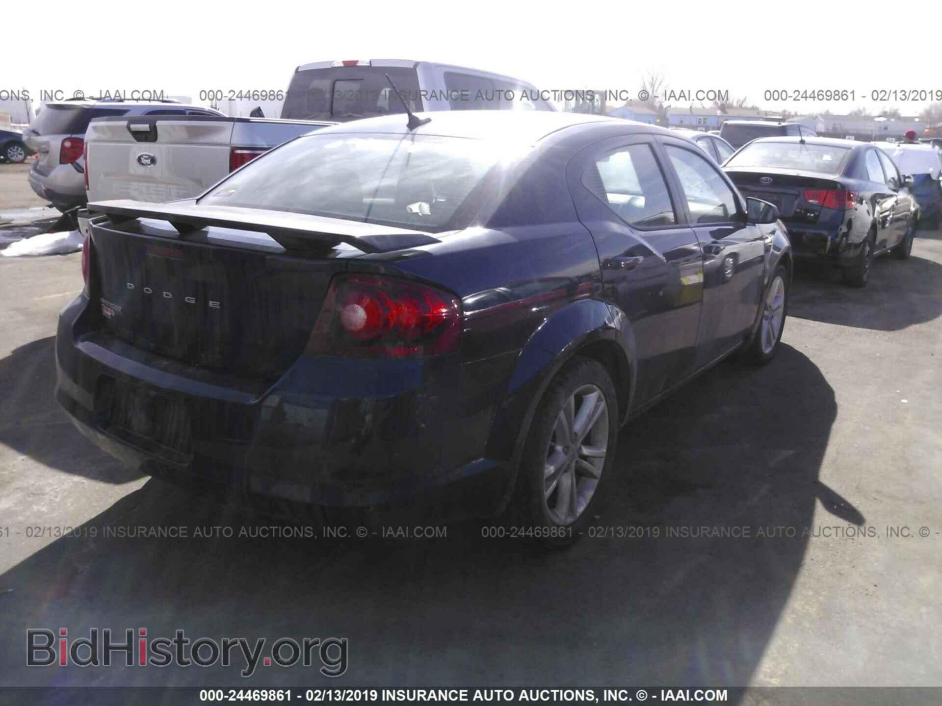 2013 DODGE AVENGER - VIN: 1C3CDZAG7DN552822 - Фото 4