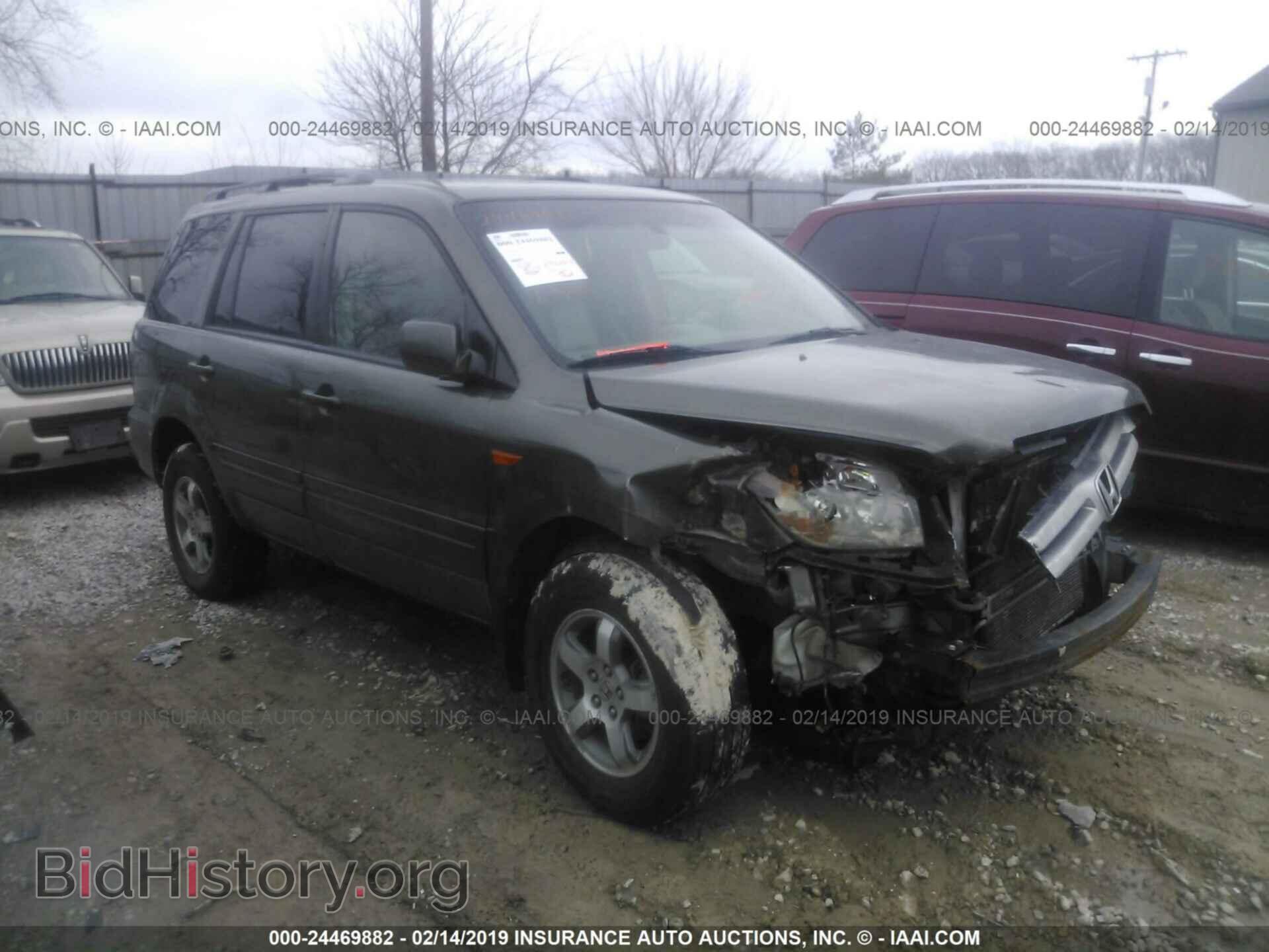 Фотография 5FNYF18526B003550 - HONDA PILOT 2006