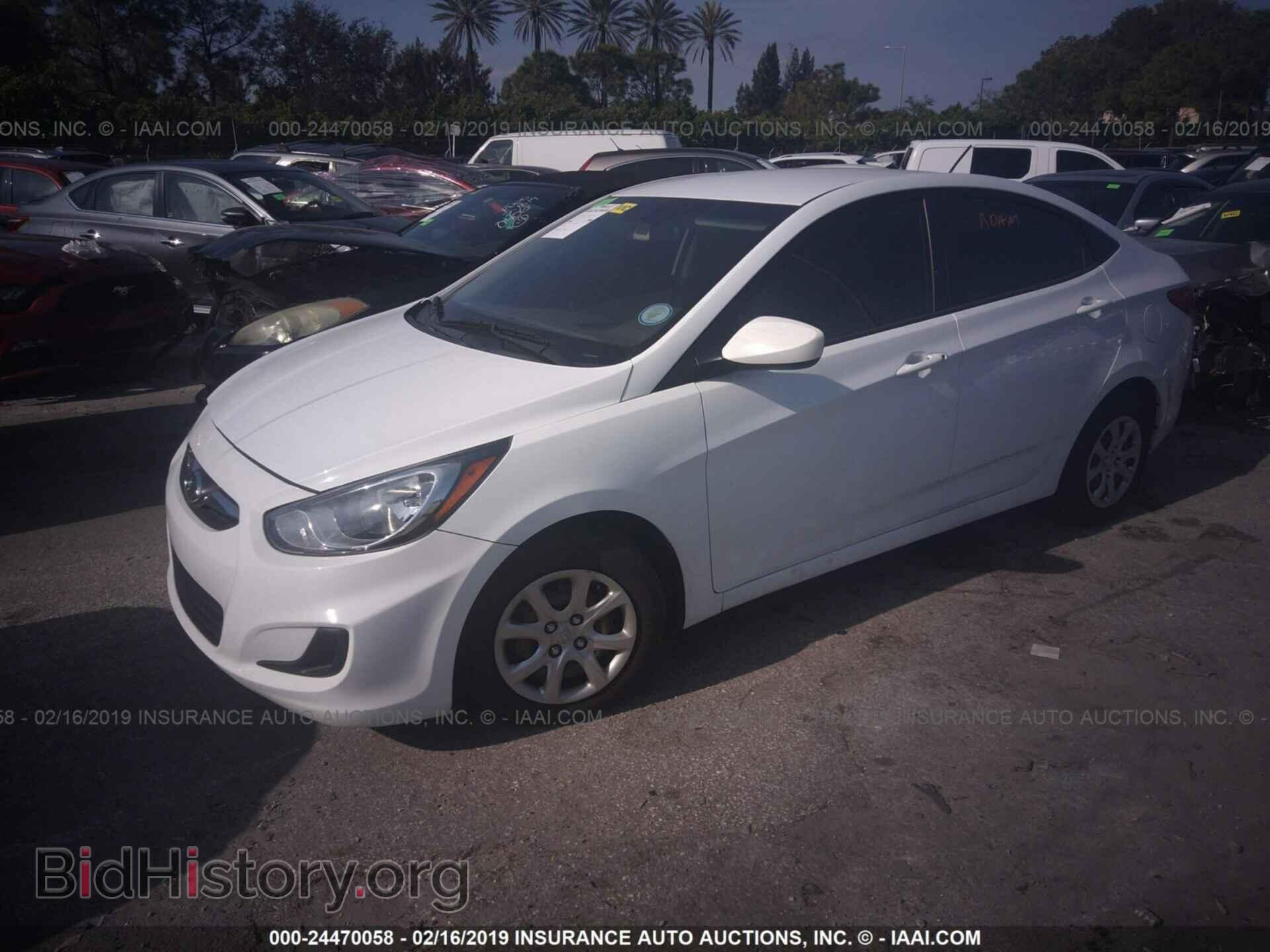 2014 HYUNDAI ACCENT - VIN: KMHCT4AE7EU649036 - Фото 2