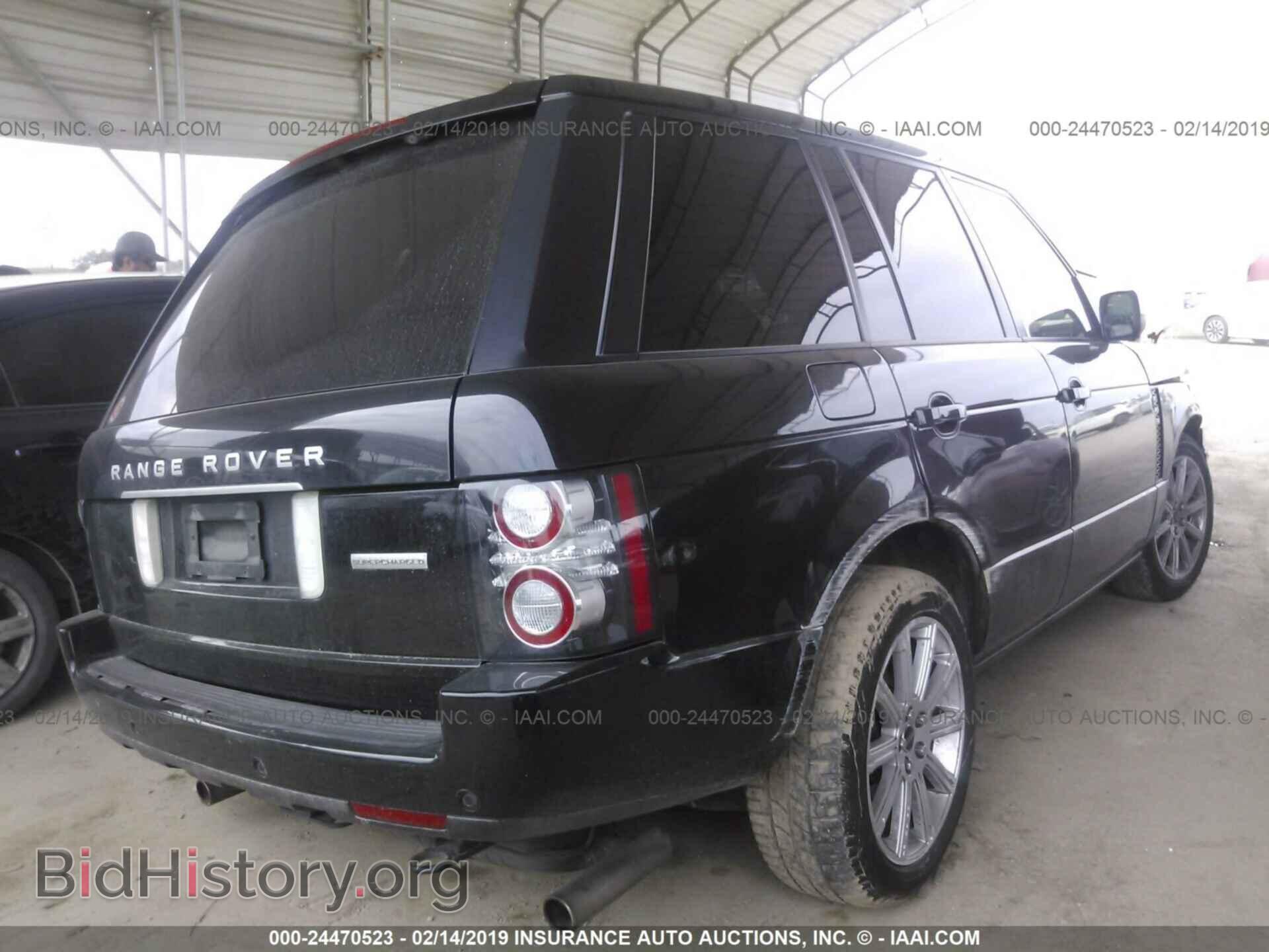 2012 LAND ROVER RANGE ROVER - VIN: SALMF1E41CA378966 - Фото 4
