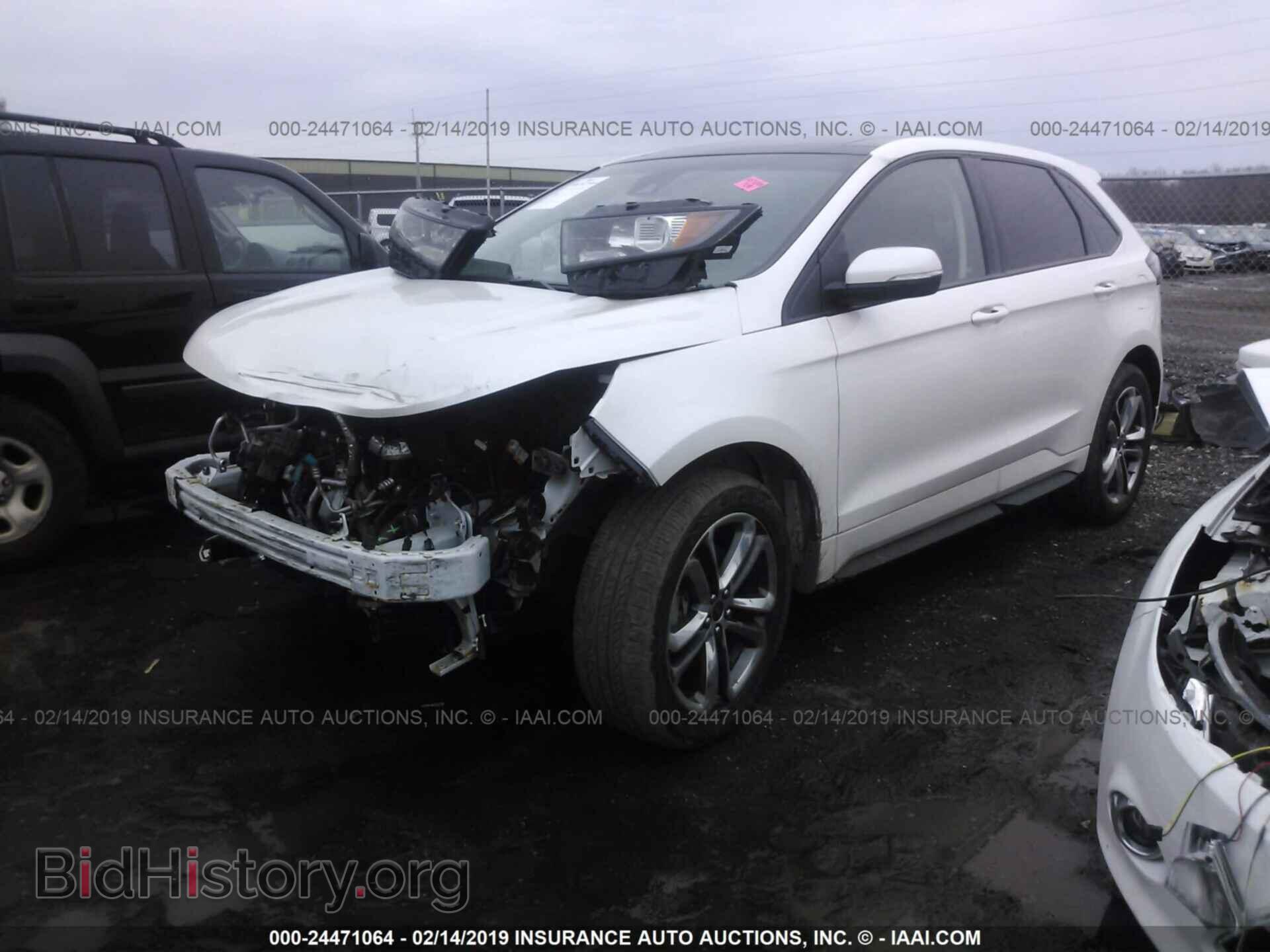 2015 FORD EDGE - VIN: 2FMTK4AP5FBC02460 - Фото 2