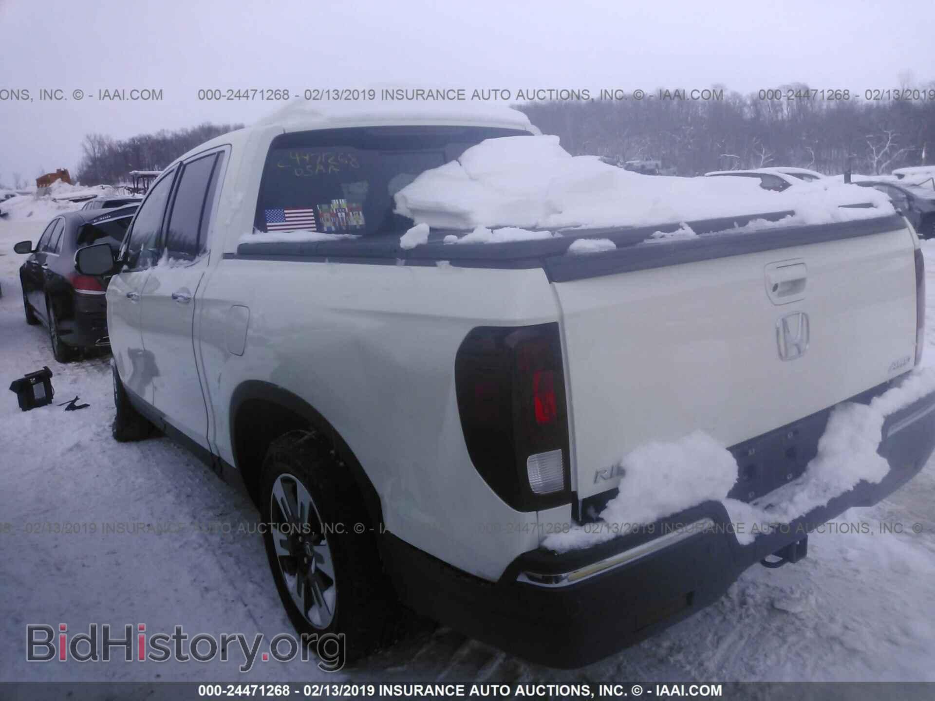 2019 HONDA RIDGELINE - VIN: 5FPYK3F76KB004472 - Фото 3