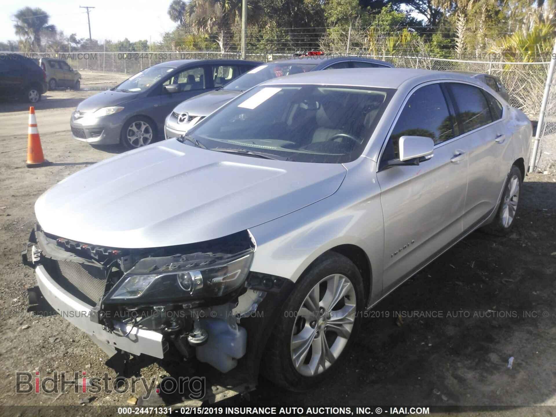 2014 CHEVROLET IMPALA - VIN: 2G1125S31E9123864 - Фото 2