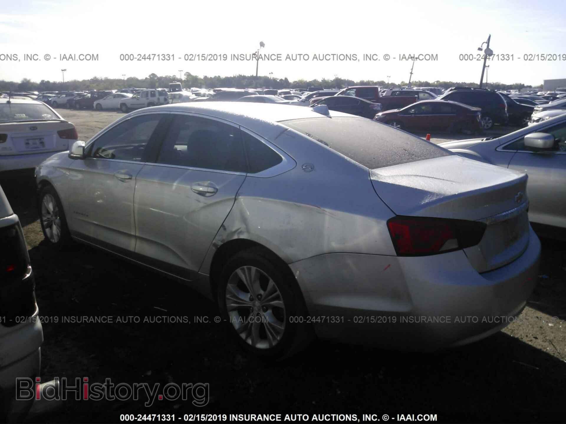 2014 CHEVROLET IMPALA - VIN: 2G1125S31E9123864 - Фото 3
