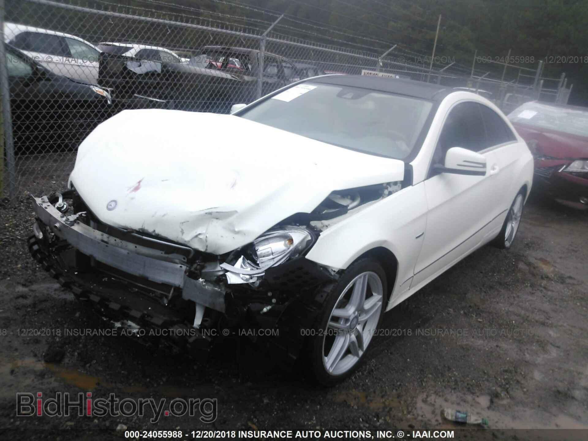 2012 MERCEDES-BENZ E - VIN: WDDKJ5KB6CF162191 - Photo 2