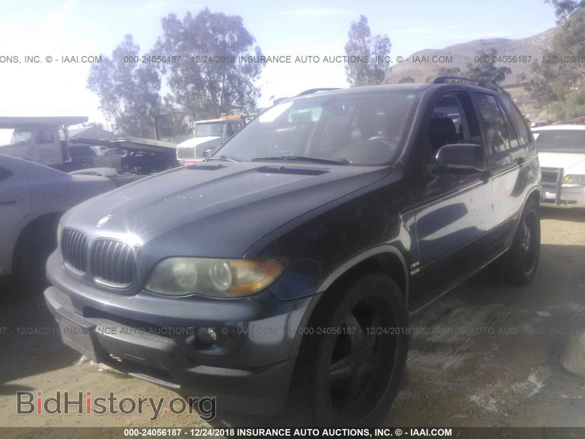 2005 BMW X5 - VIN: 5UXFA13565LY15005 - Фото 2