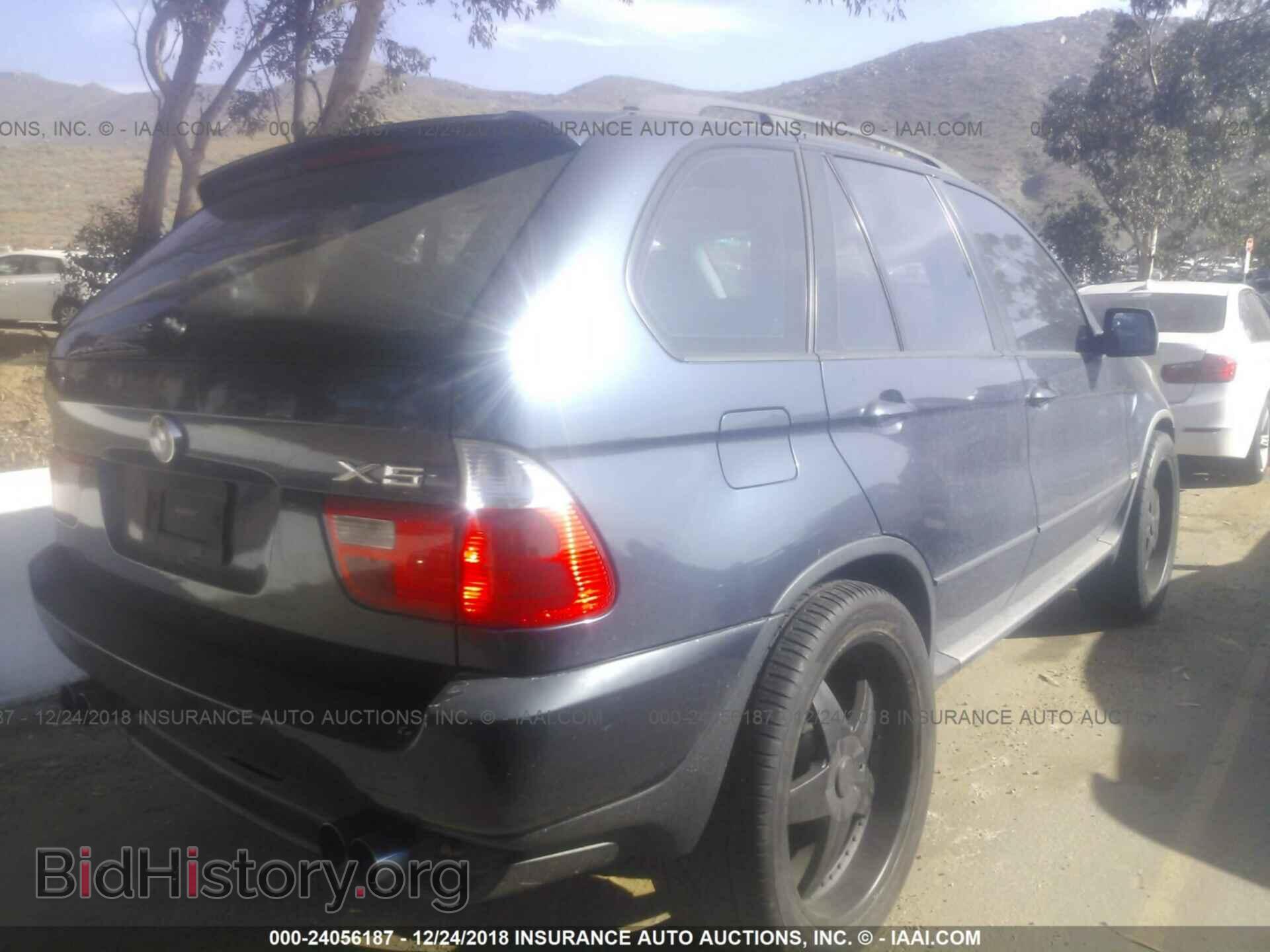 2005 BMW X5 - VIN: 5UXFA13565LY15005 - Фото 4