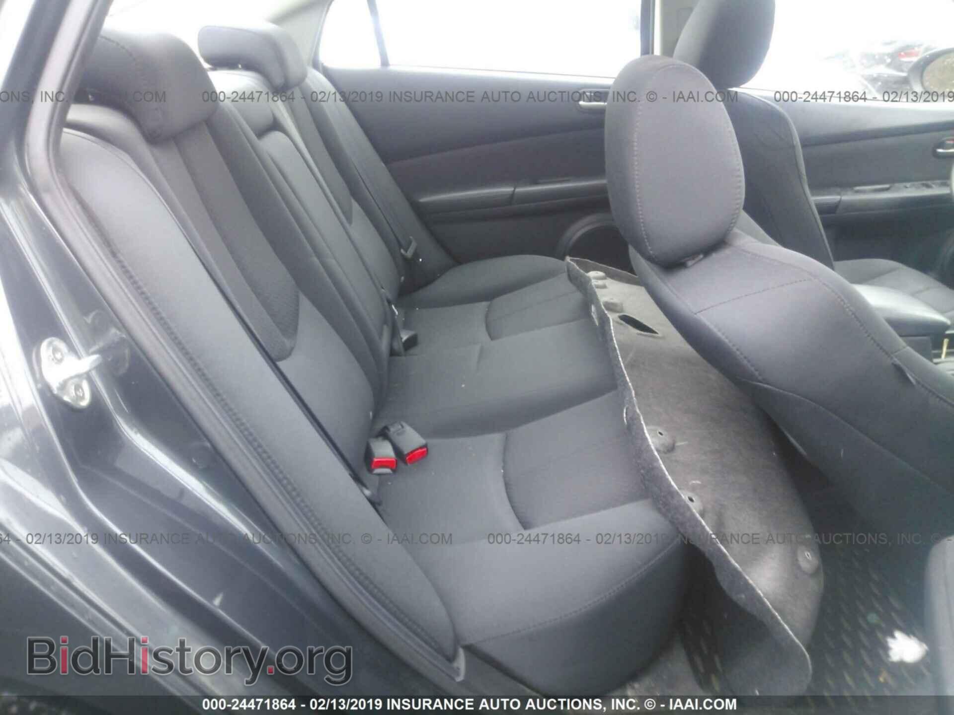 2012 MAZDA 6 - VIN: 1YVHZ8BH6C5M17814 - Фото 8