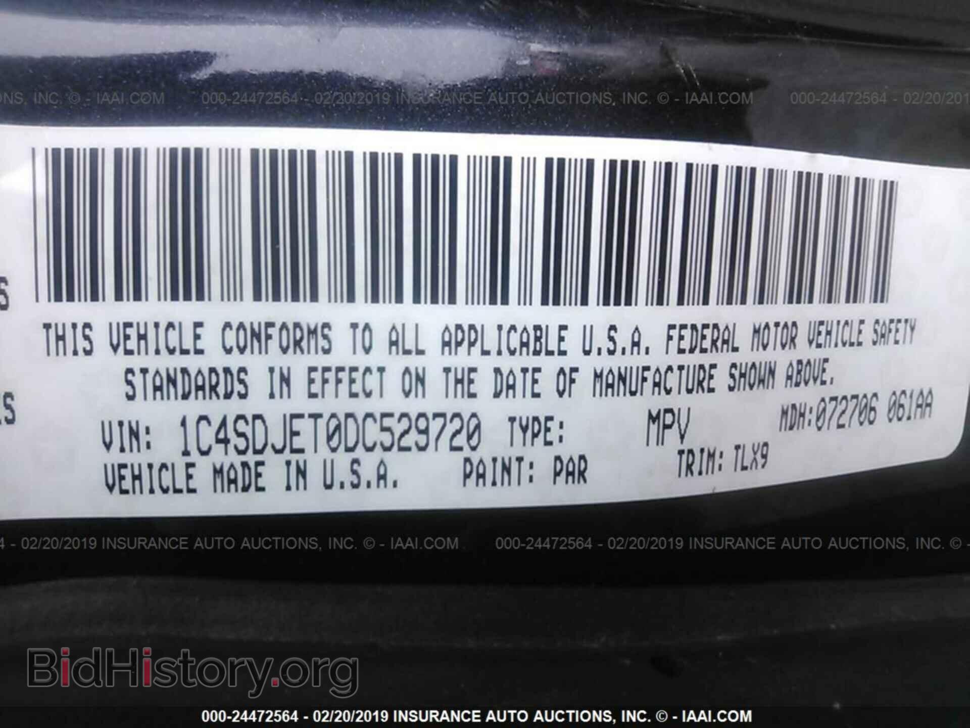 2013 DODGE DURANGO - VIN: 1C4SDJET0DC529720 - Photo 9