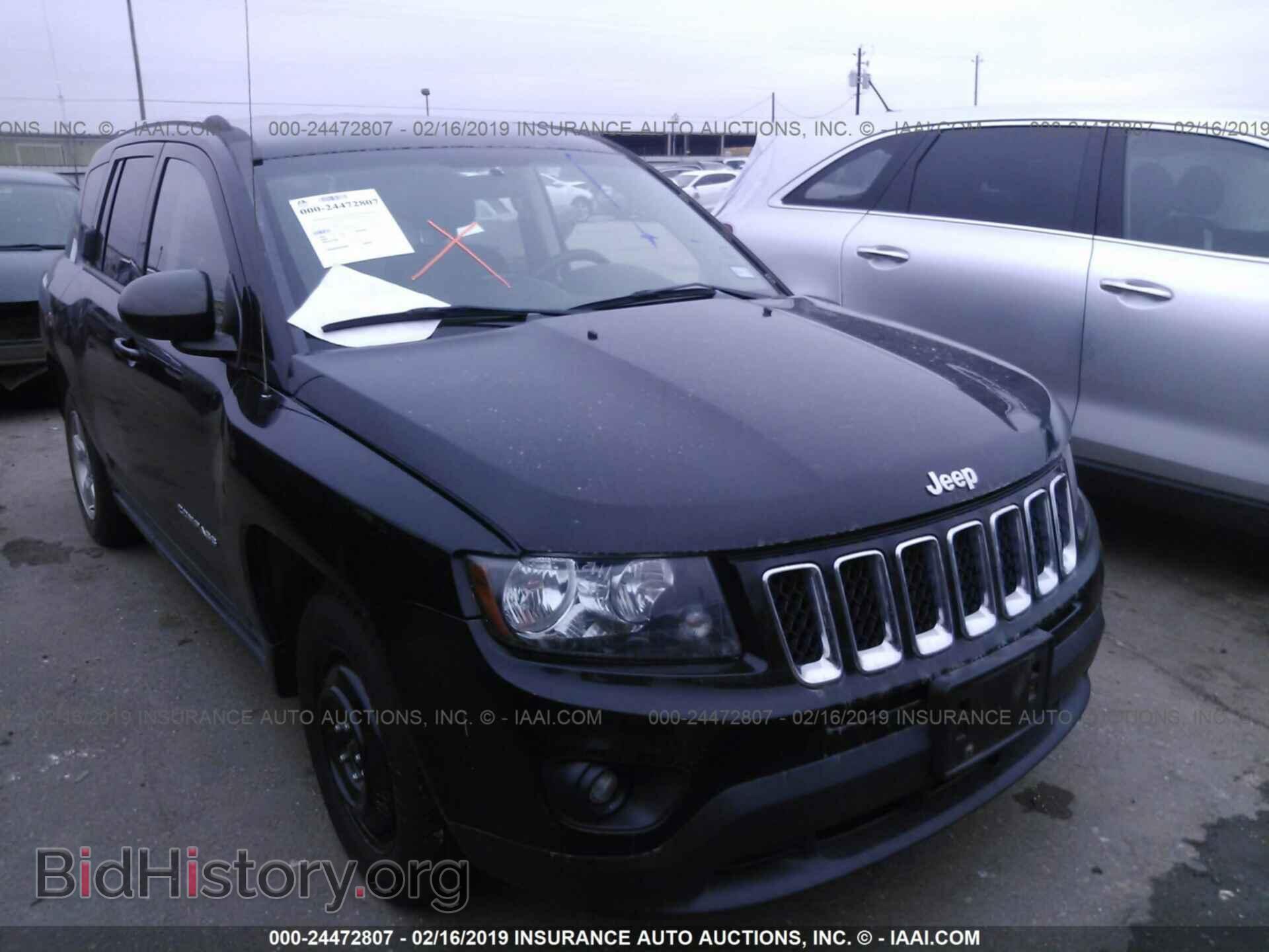 Photo 1C4NJCBA4ED844147 - JEEP COMPASS 2014