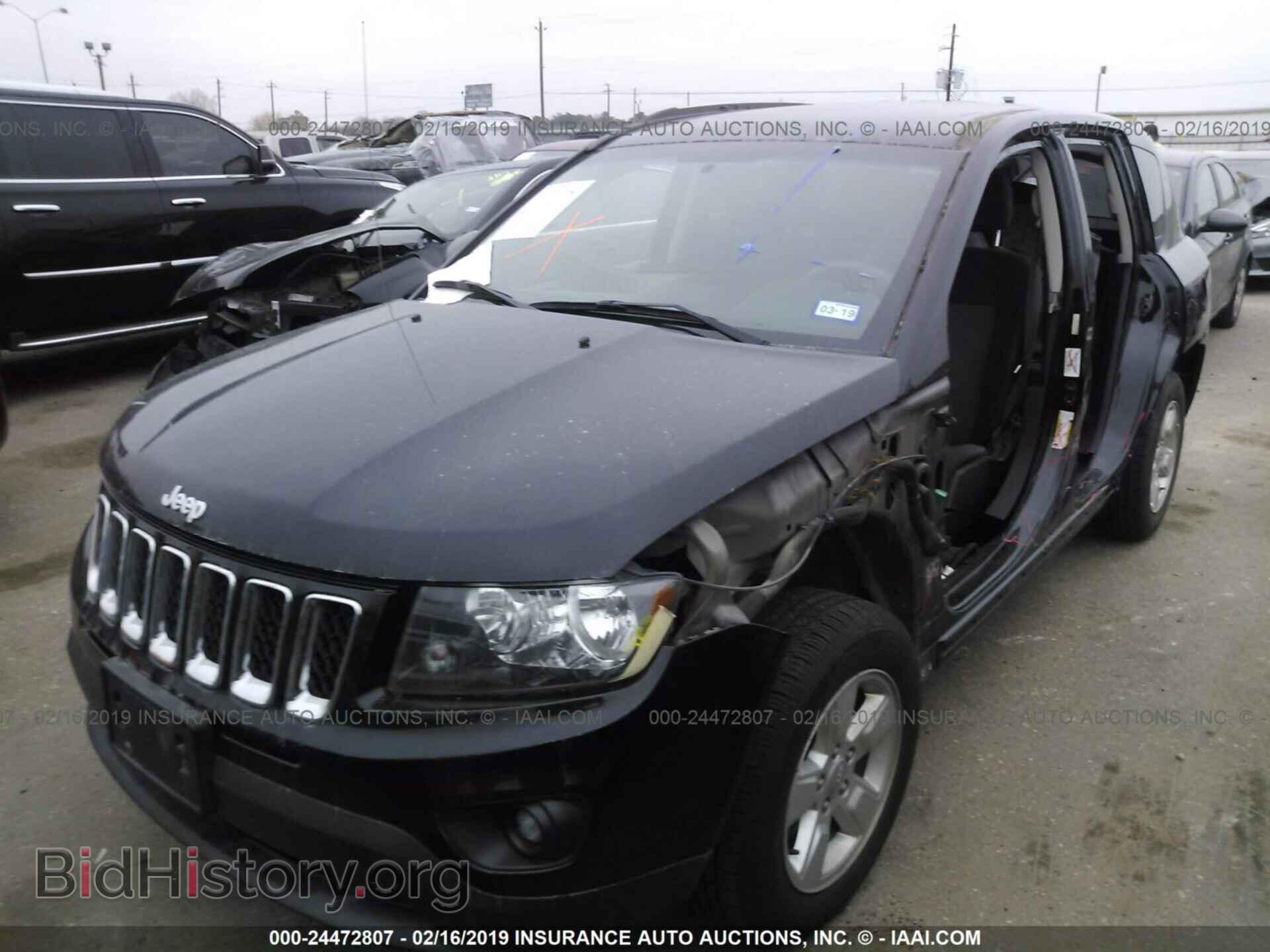 2014 JEEP COMPASS - VIN: 1C4NJCBA4ED844147 - Фото 2