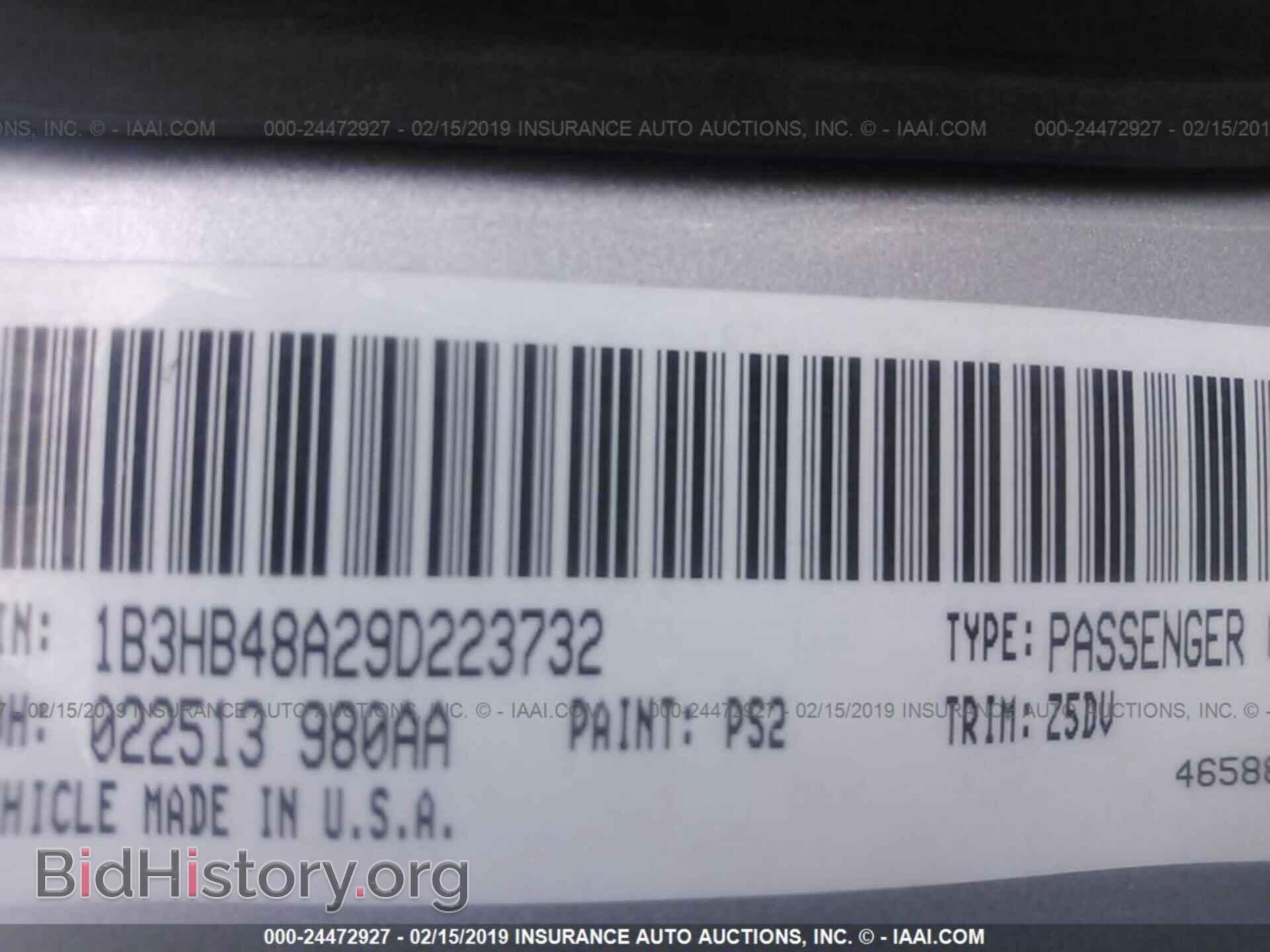 2009 DODGE CALIBER - VIN: 1B3HB48A29D223732 - Photo 9