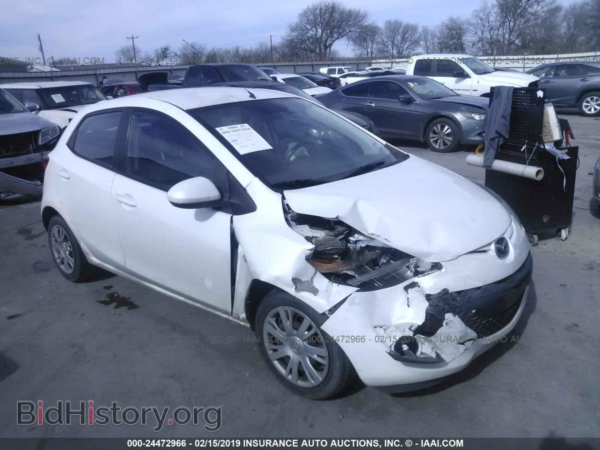 Photo JM1DE1KZ7E0187586 - MAZDA MAZDA2 2014