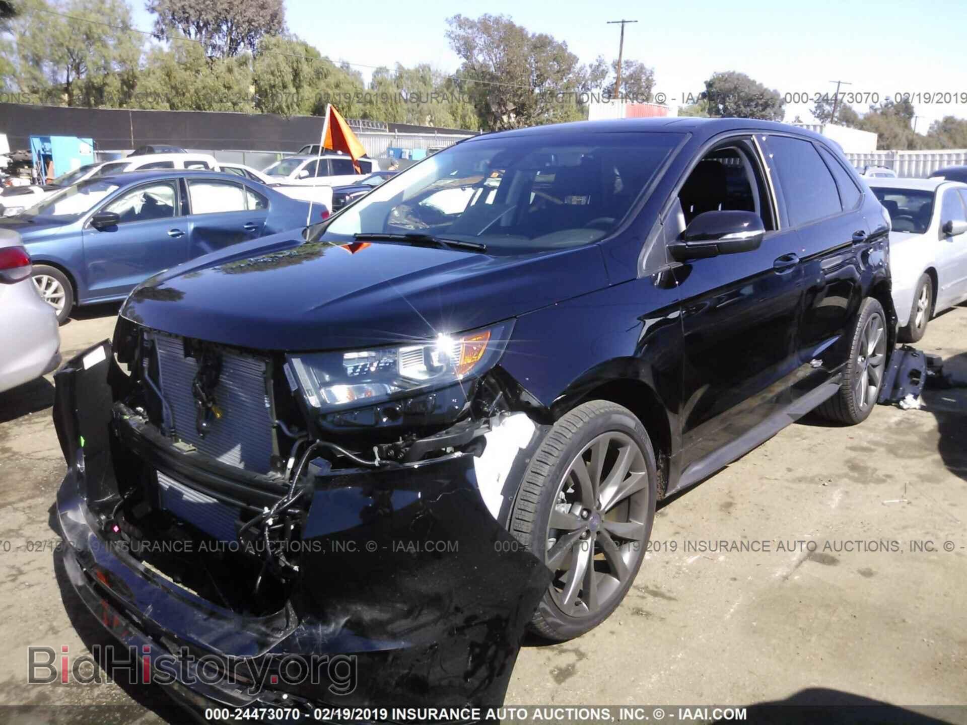 2018 FORD EDGE - VIN: 2FMPK4AP6JBC60717 - Фото 2