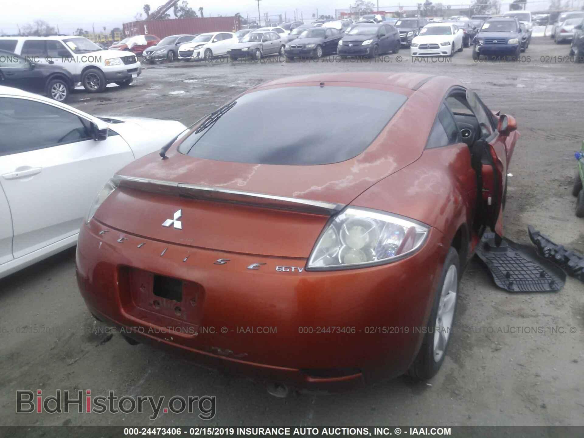 2006 MITSUBISHI ECLIPSE - VIN: 4A3AK34T66E018791 - Фото 4