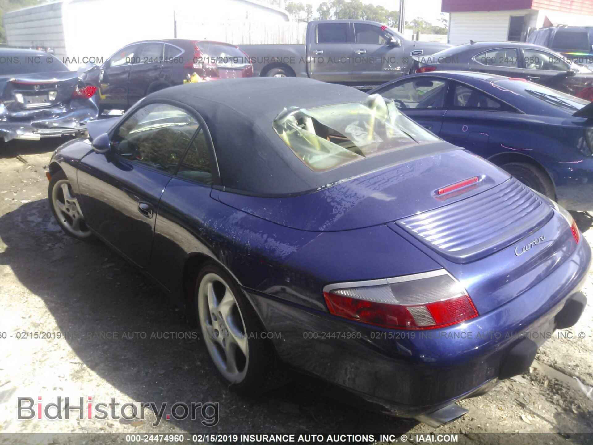 2000 PORSCHE 911 - VIN: WP0CA2990YS653368 - Фото 3