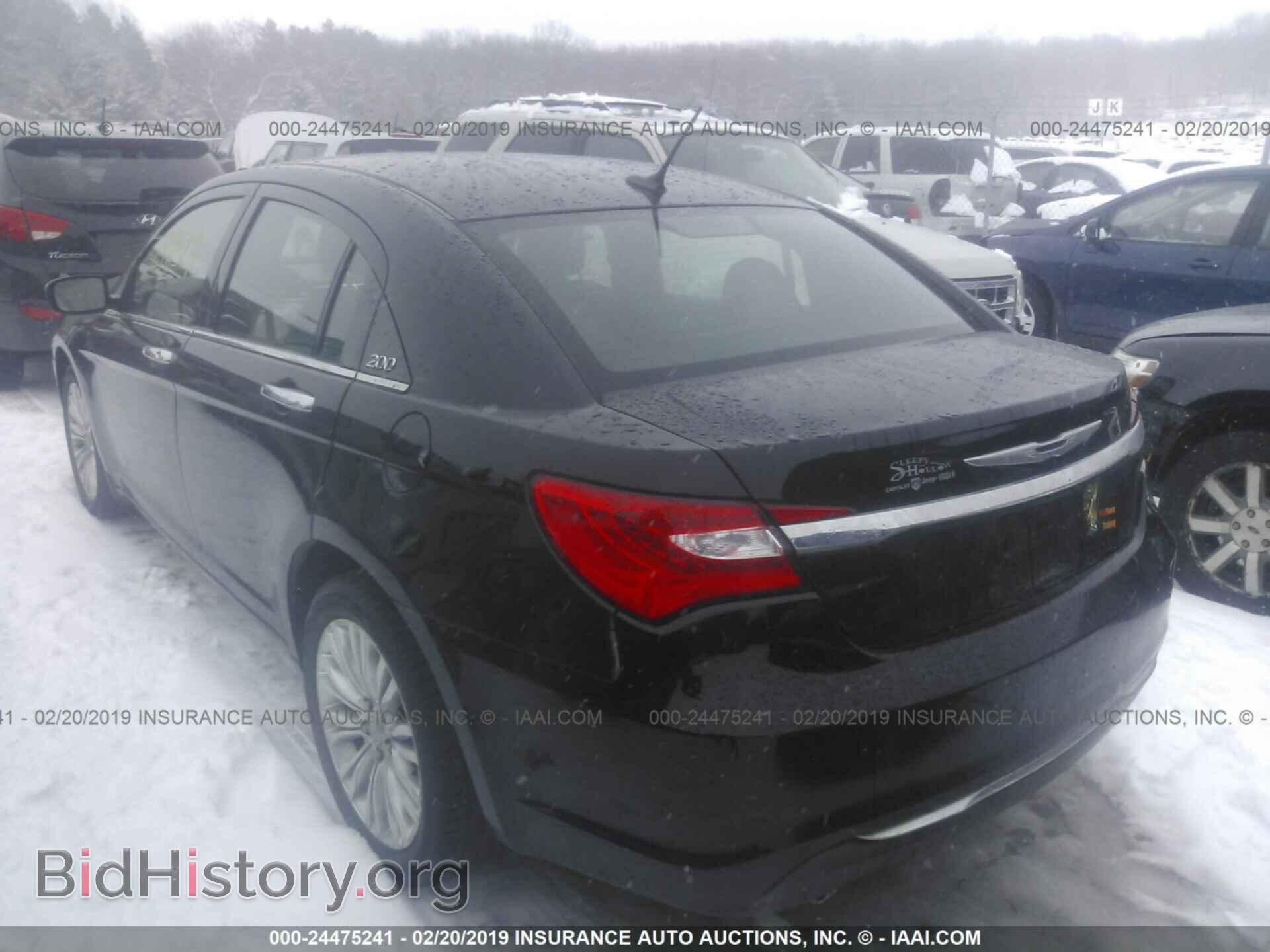 2013 CHRYSLER 200 - VIN: 1C3CCBCG3DN737229 - Фото 3