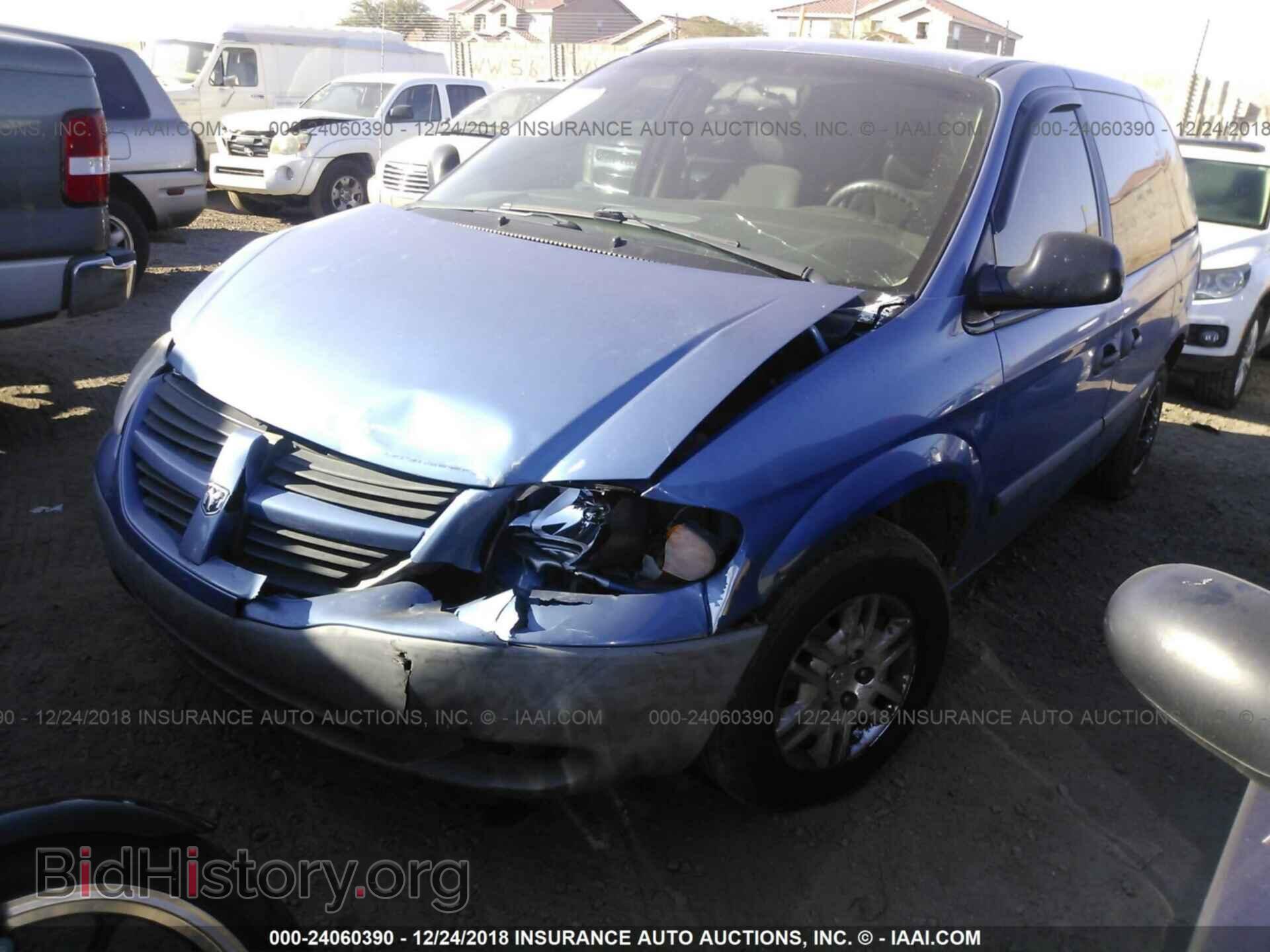 2007 DODGE CARAVAN - VIN: 1D4GP25B77B220186 - Фото 2