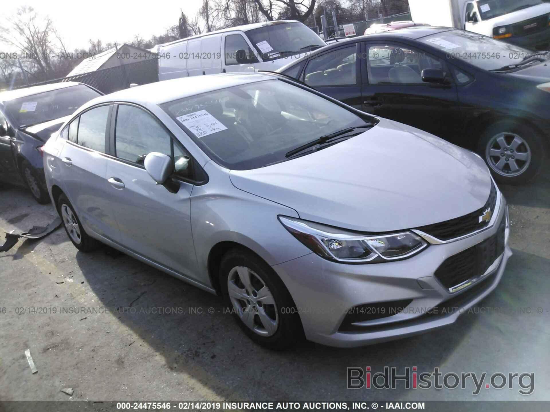 Фотография 1G1BC5SM6J7201285 - CHEVROLET CRUZE 2018