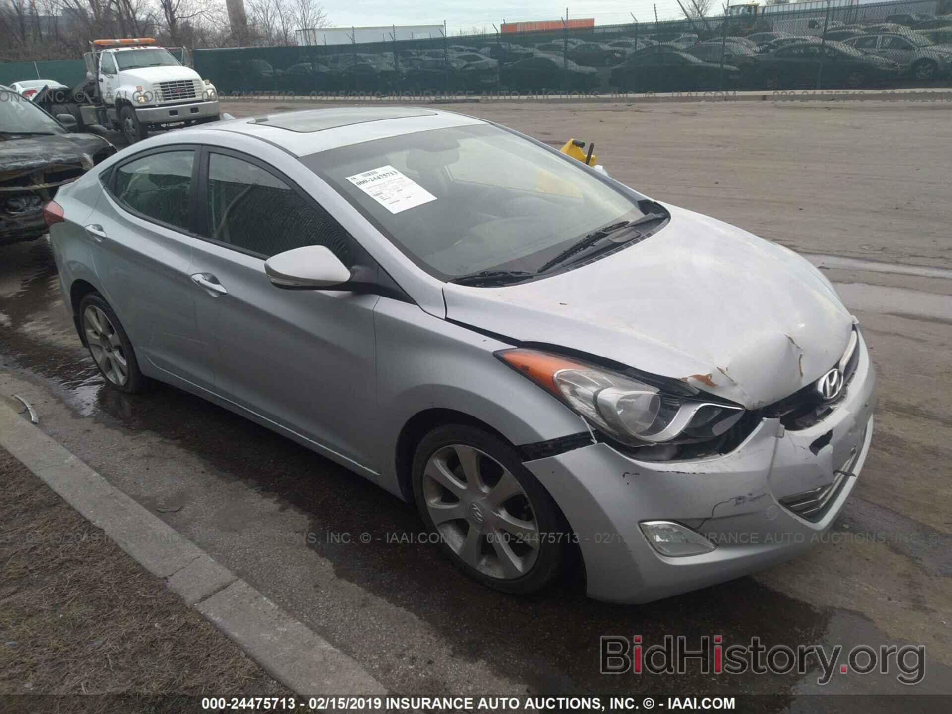 Photo 5NPDH4AE5BH053424 - HYUNDAI ELANTRA 2011