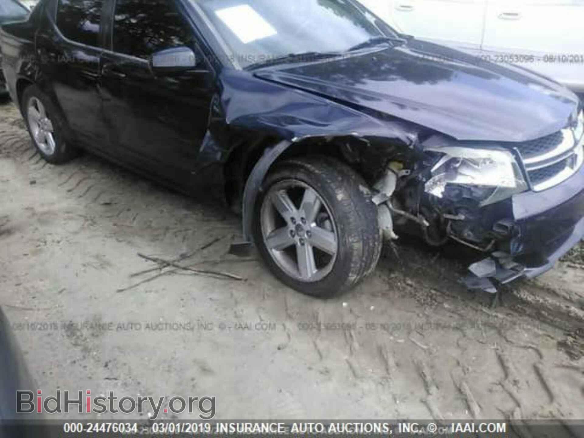 2011 DODGE AVENGER - VIN: 1B3BD1FB5BN557019 - Фото 6