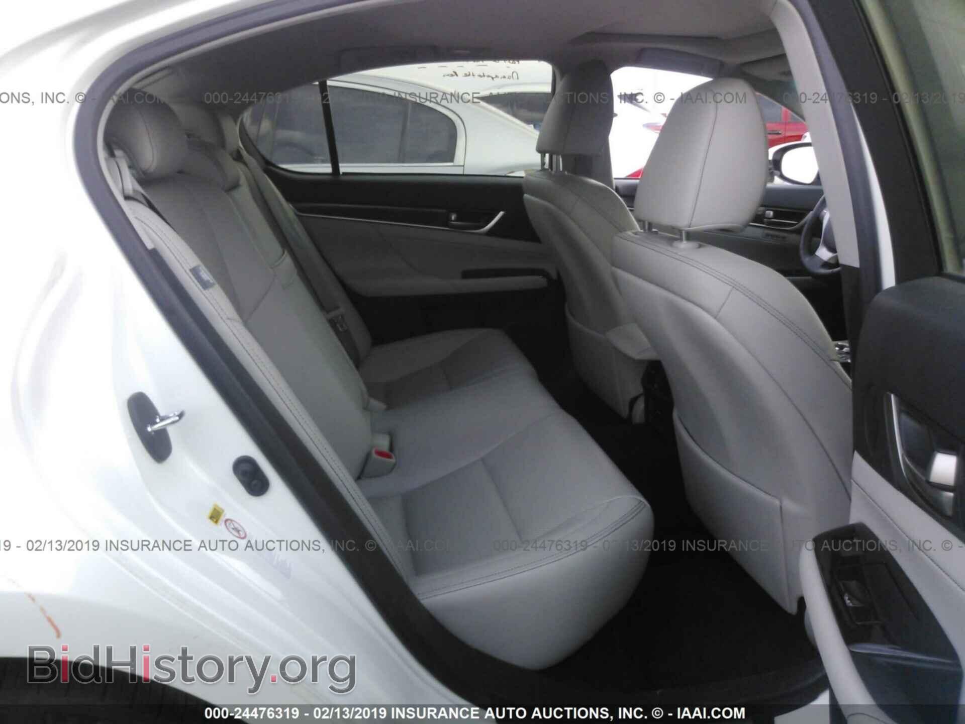 2013 LEXUS GS - VIN: JTHBE1BL2D5009510 - Photo 8