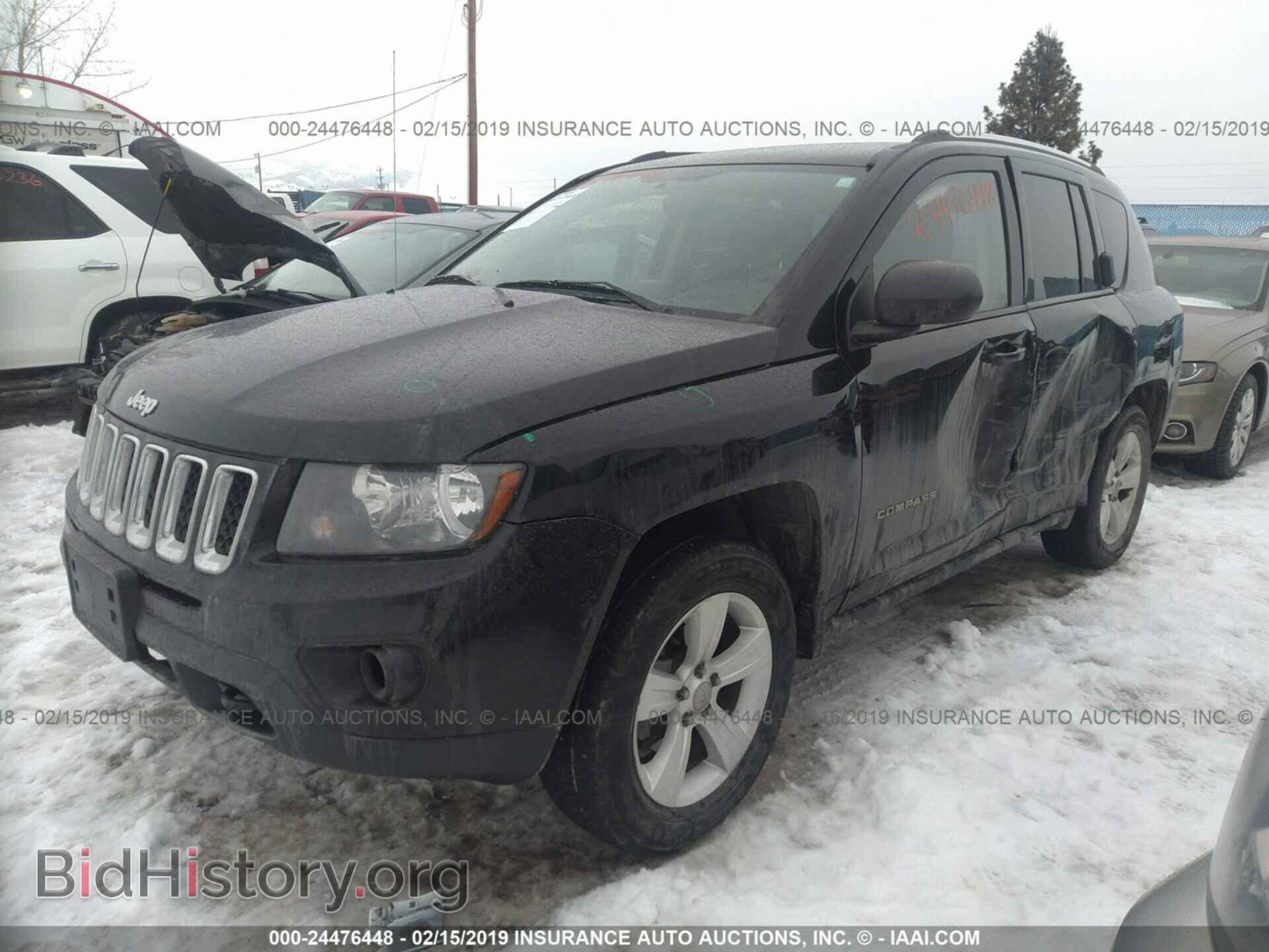 2014 JEEP COMPASS - VIN: 1C4NJDBB0ED586207 - Photo 2