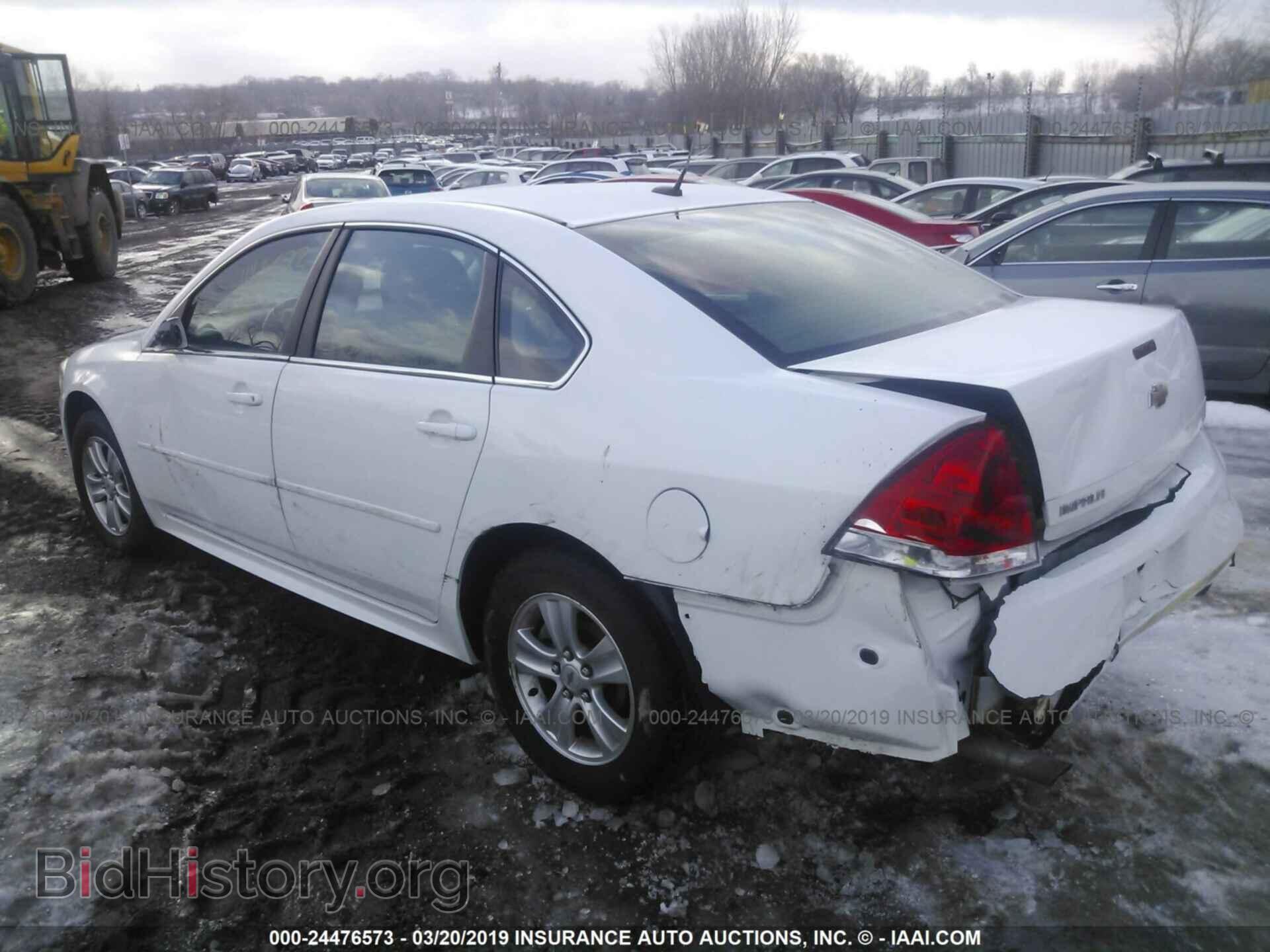 2012 CHEVROLET IMPALA - VIN: 2G1WF5E35C1153998 - Фото 3