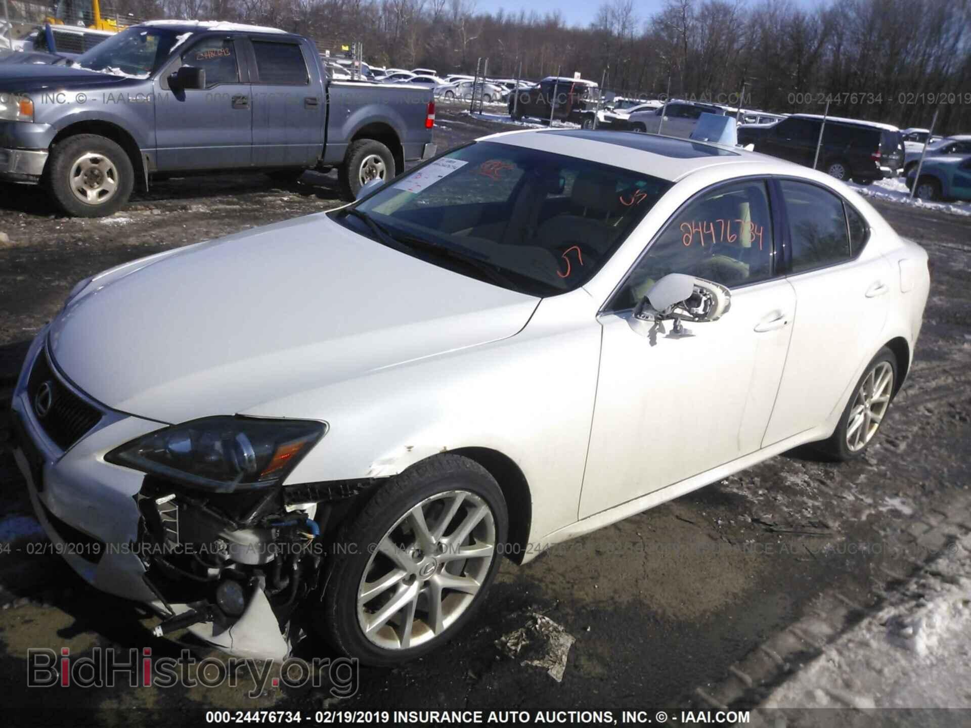 2012 LEXUS IS - VIN: JTHCE5C2XC5002871 - Фото 2