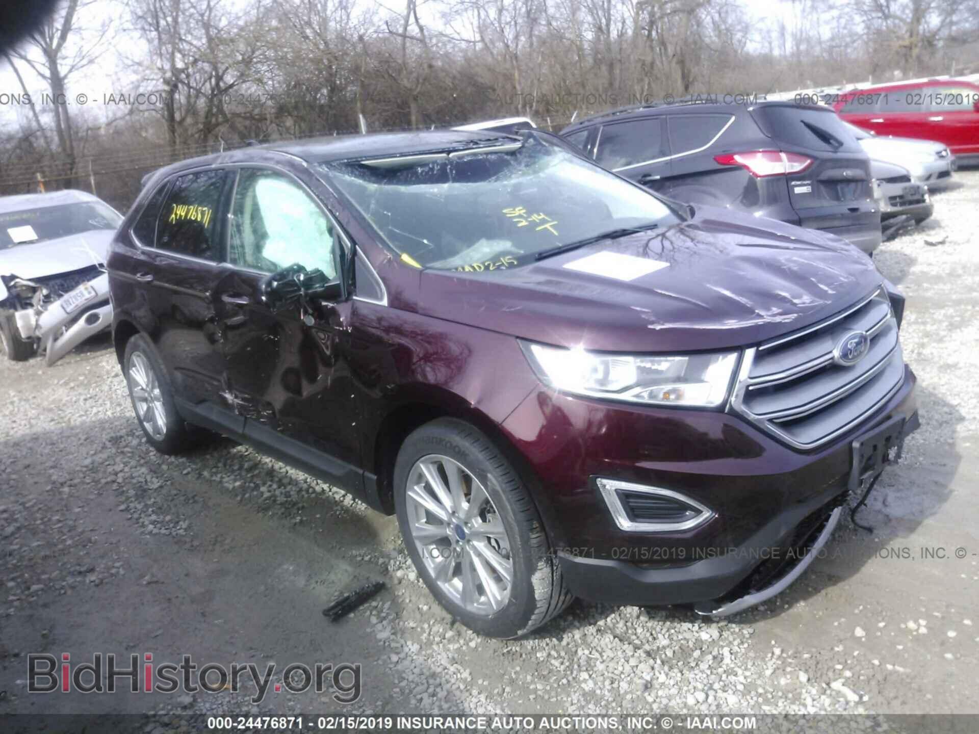 Фотография 2FMPK4K92HBB67607 - FORD EDGE 2017