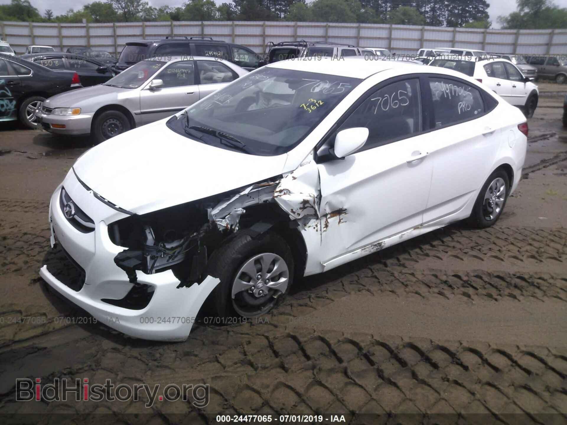 2015 HYUNDAI ACCENT - VIN: KMHCT4AE2FU857178 - Фото 2