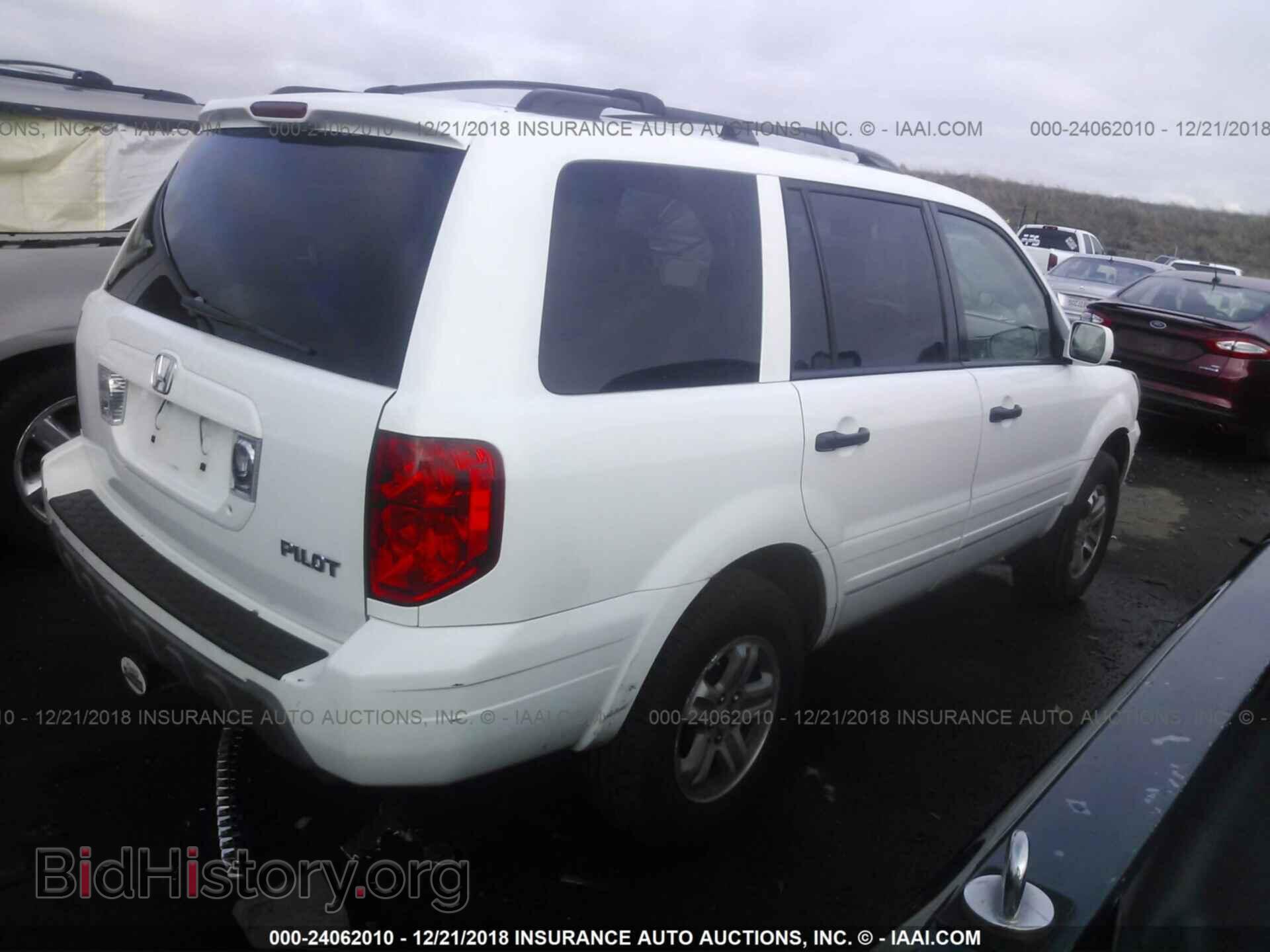 2005 HONDA PILOT - VIN: 2HKYF18445H528214 - Photo 4