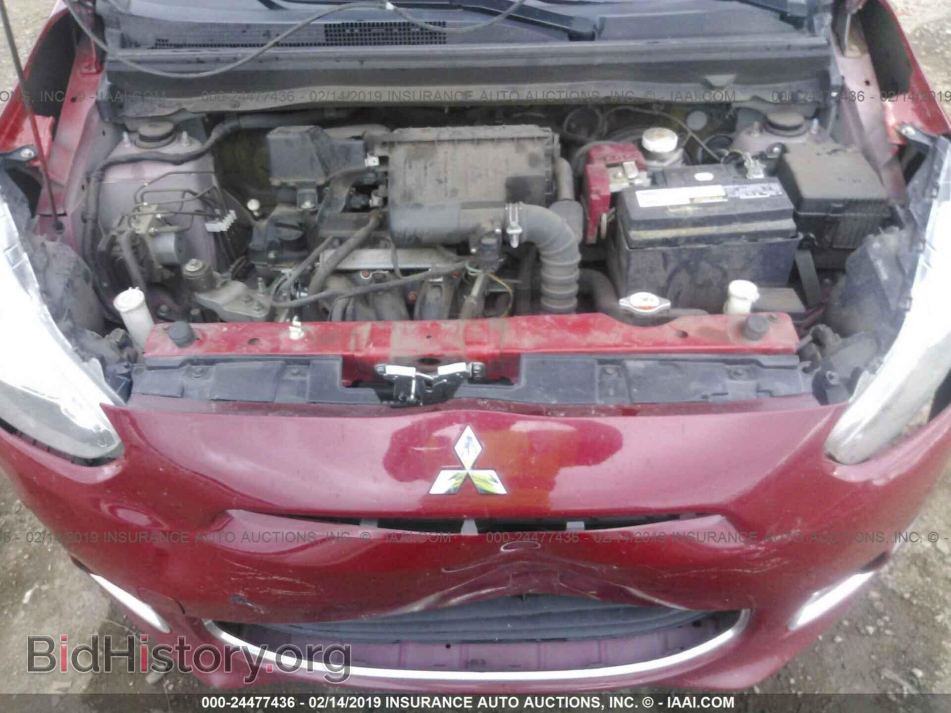 2014 MITSUBISHI MIRAGE - VIN: ML32A4HJ9EH016428 - Фото 10