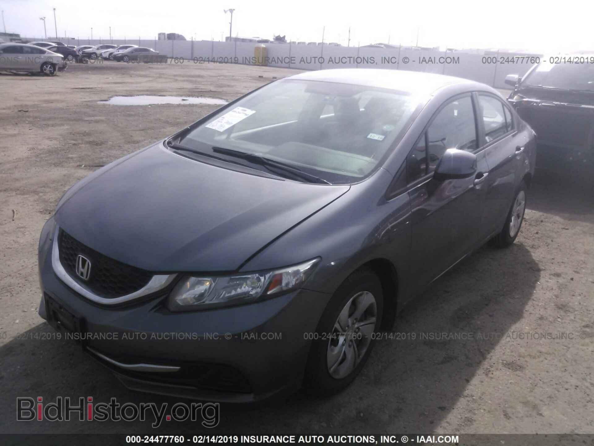 2013 HONDA CIVIC - VIN: 19XFB2F52DE085939 - Фото 2