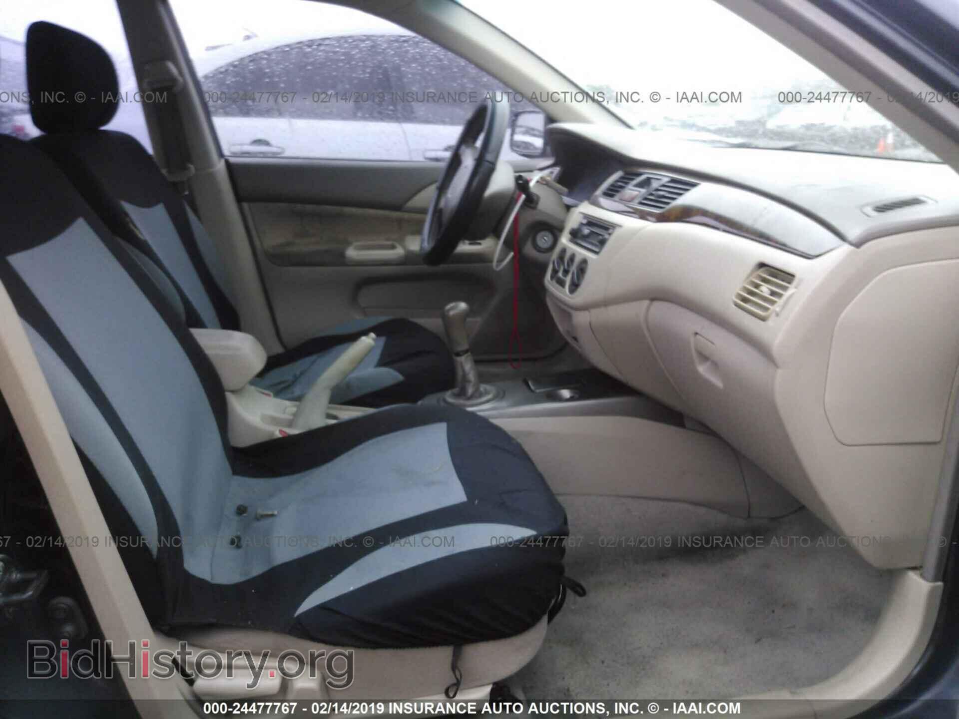 2003 MITSUBISHI LANCER - VIN: JA3AJ26E63U022340 - Фото 5
