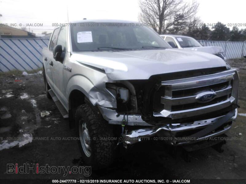 2015 Ford F150 (VIN 1FTEW1E82FFA85616) — фото 1 из 10, IAAI, повреждение: передняя часть