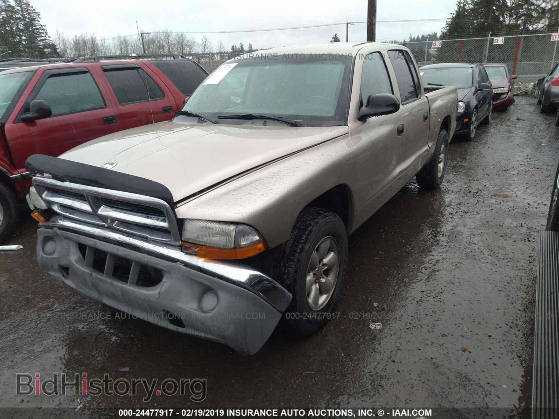 2004 DODGE DAKOTA - VIN: 1D7HL48N84S757410 - Фото 2
