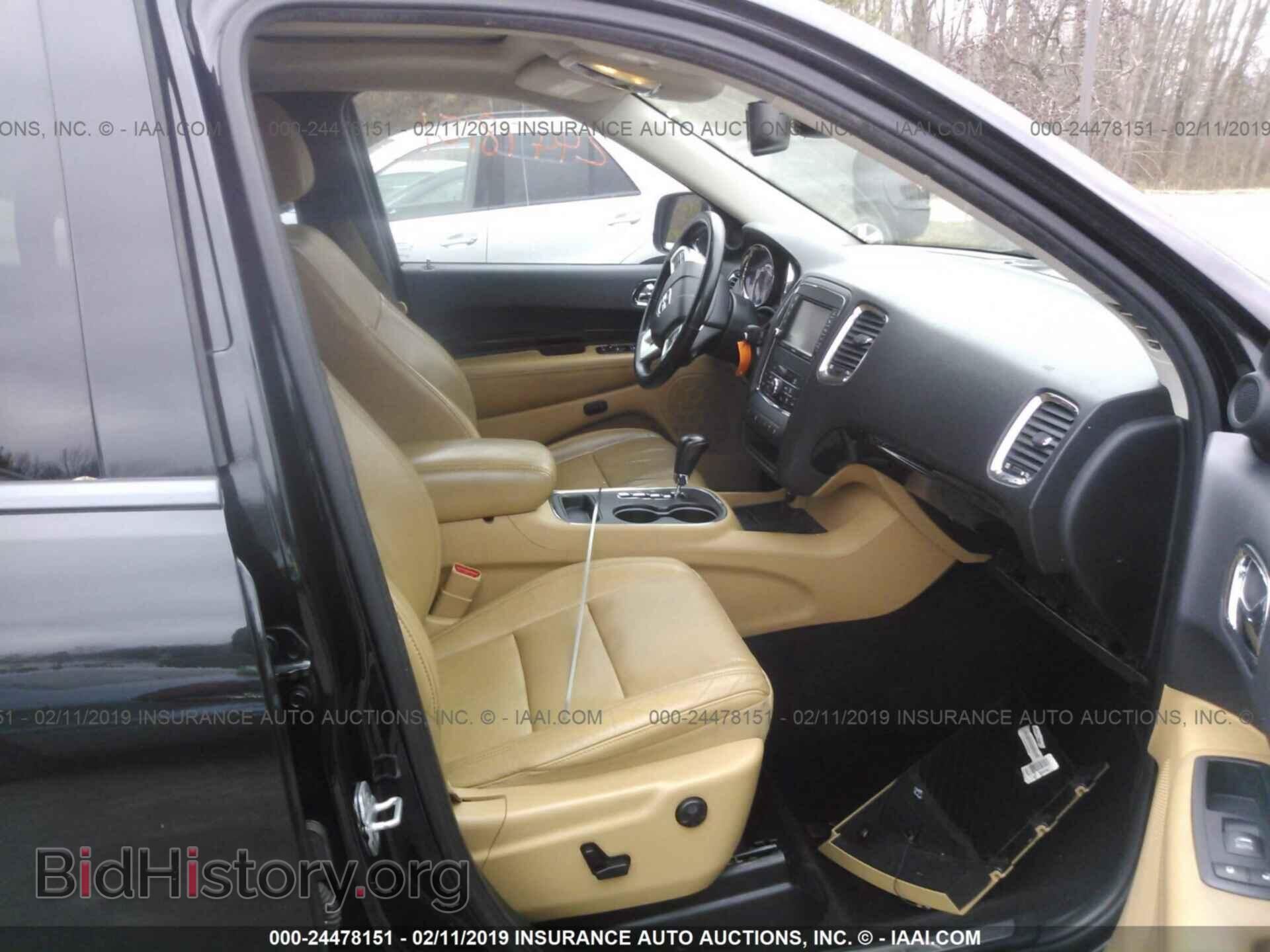 2012 DODGE DURANGO - VIN: 1C4RDJEG9CC108353 - Photo 5
