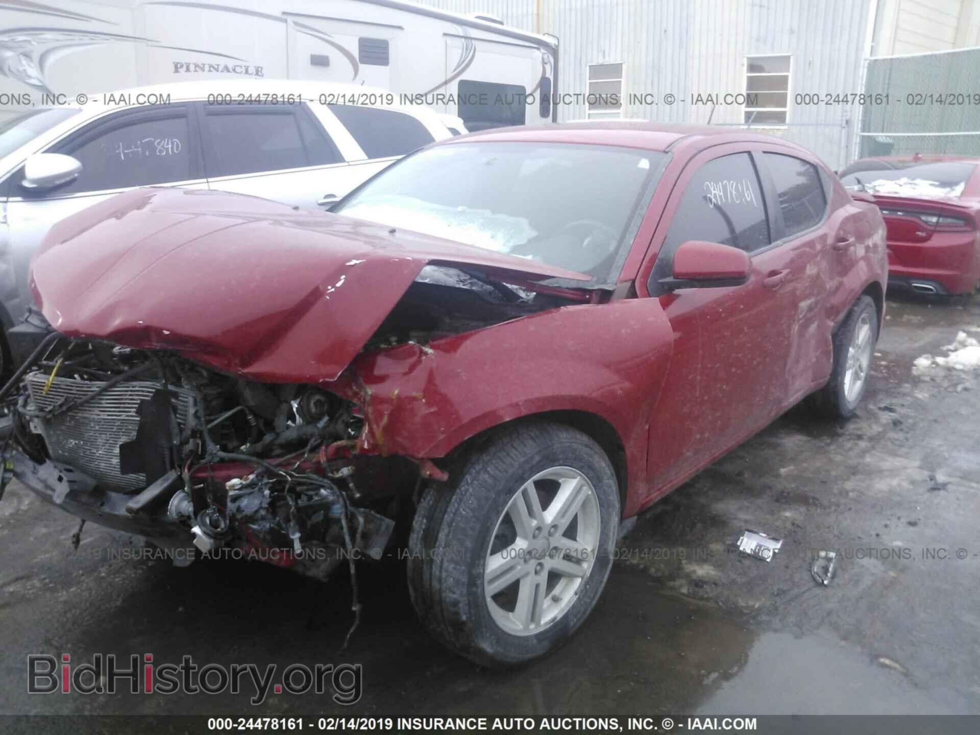 2012 DODGE AVENGER - VIN: 1C3CDZCB2CN219637 - Фото 2