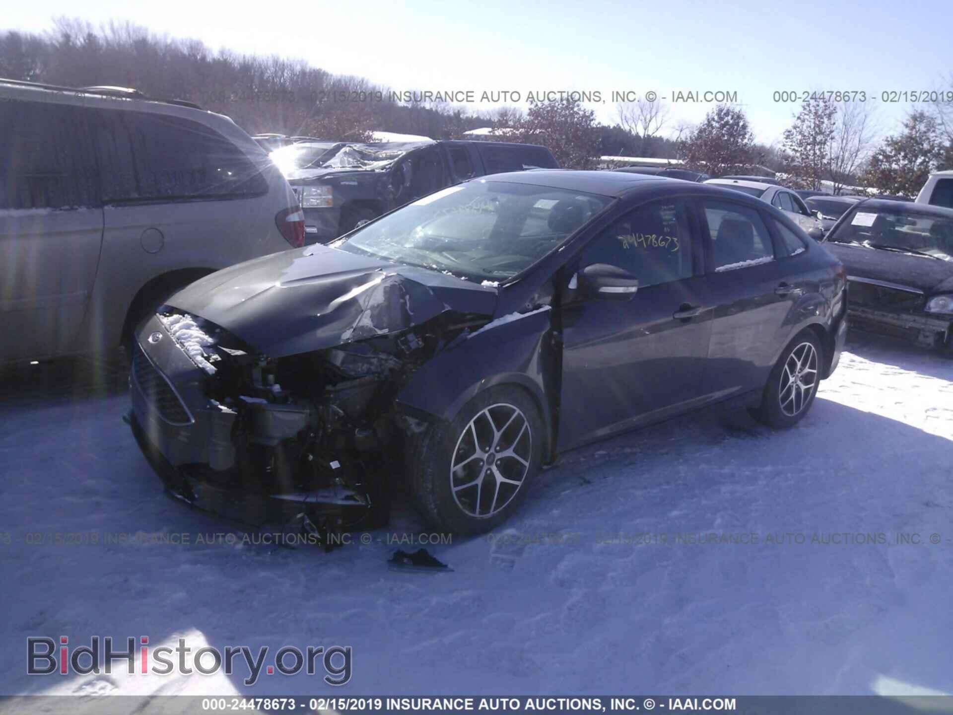 2018 FORD FOCUS - VIN: 1FADP3H23JL309567 - Фото 2