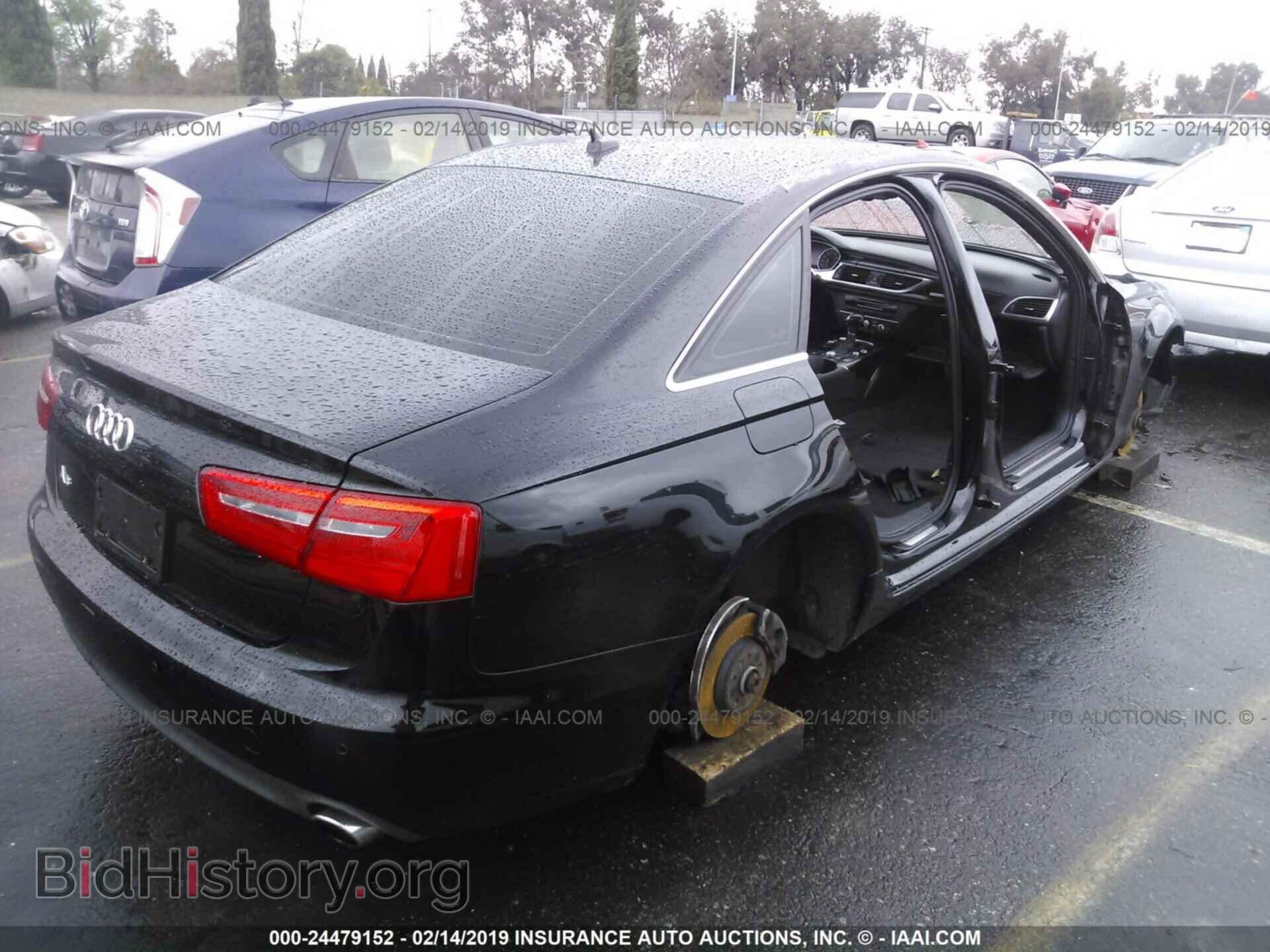 2013 AUDI A6 - VIN: WAUGFAFC5DN158344 - Фото 4