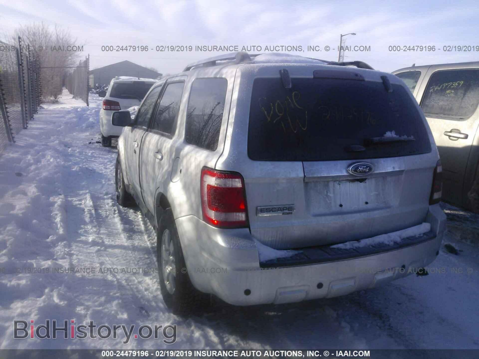 2011 FORD ESCAPE - VIN: 1FMCU0E77BKB10554 - Фото 3