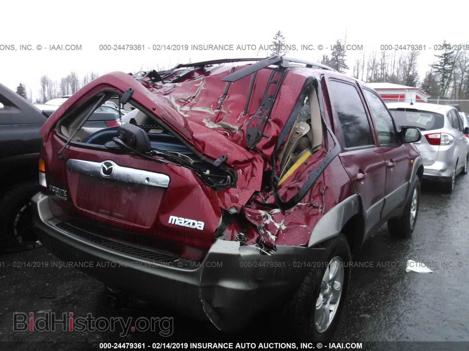 2001 MAZDA TRIBUTE - VIN: 4F2CU08141KM21305 - Фото 4