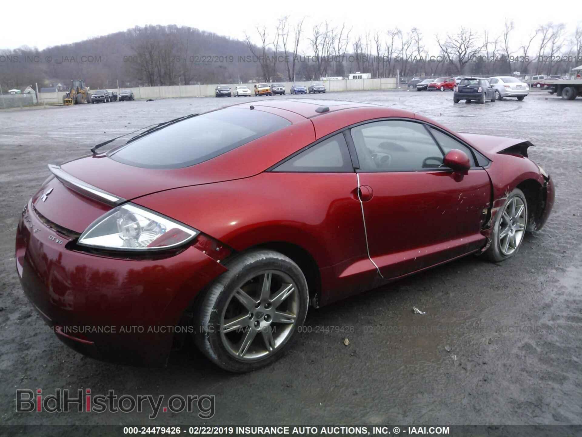 2008 MITSUBISHI ECLIPSE - VIN: 4A3AK34T98E008291 - Фото 4