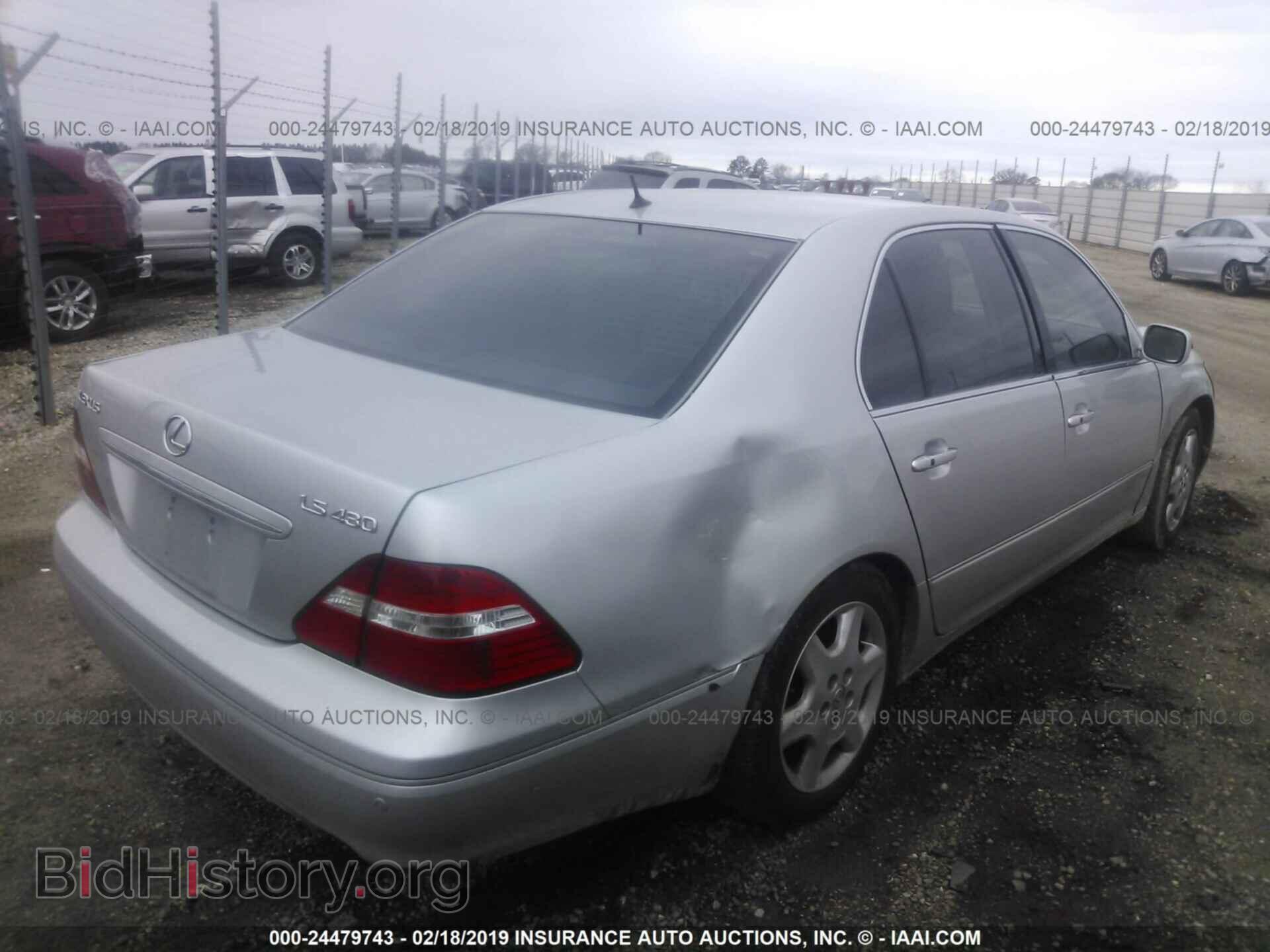 2004 LEXUS LS - VIN: JTHBN36F840150384 - Photo 4