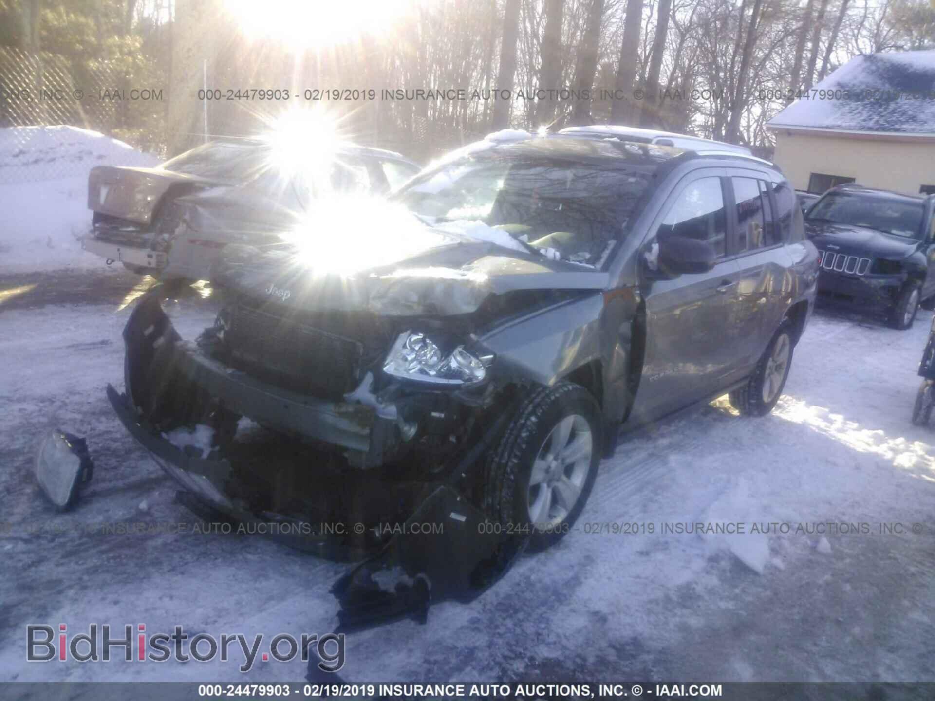2012 JEEP COMPASS - VIN: 1C4NJDBB7CD522761 - Фото 2