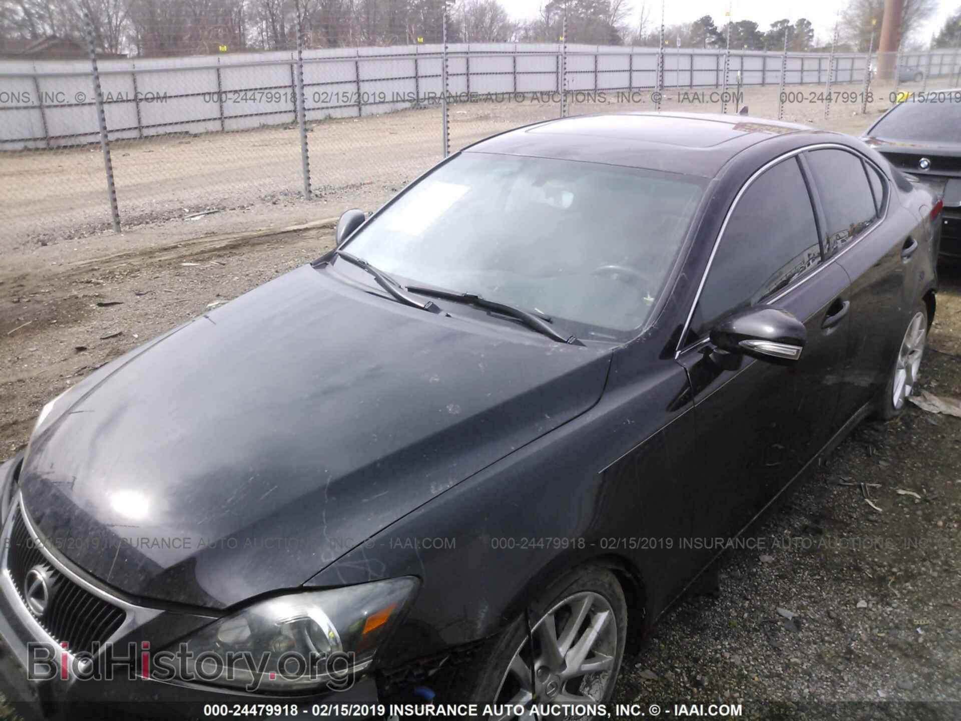 2012 LEXUS IS - VIN: JTHCF5C29C5060130 - Фото 2