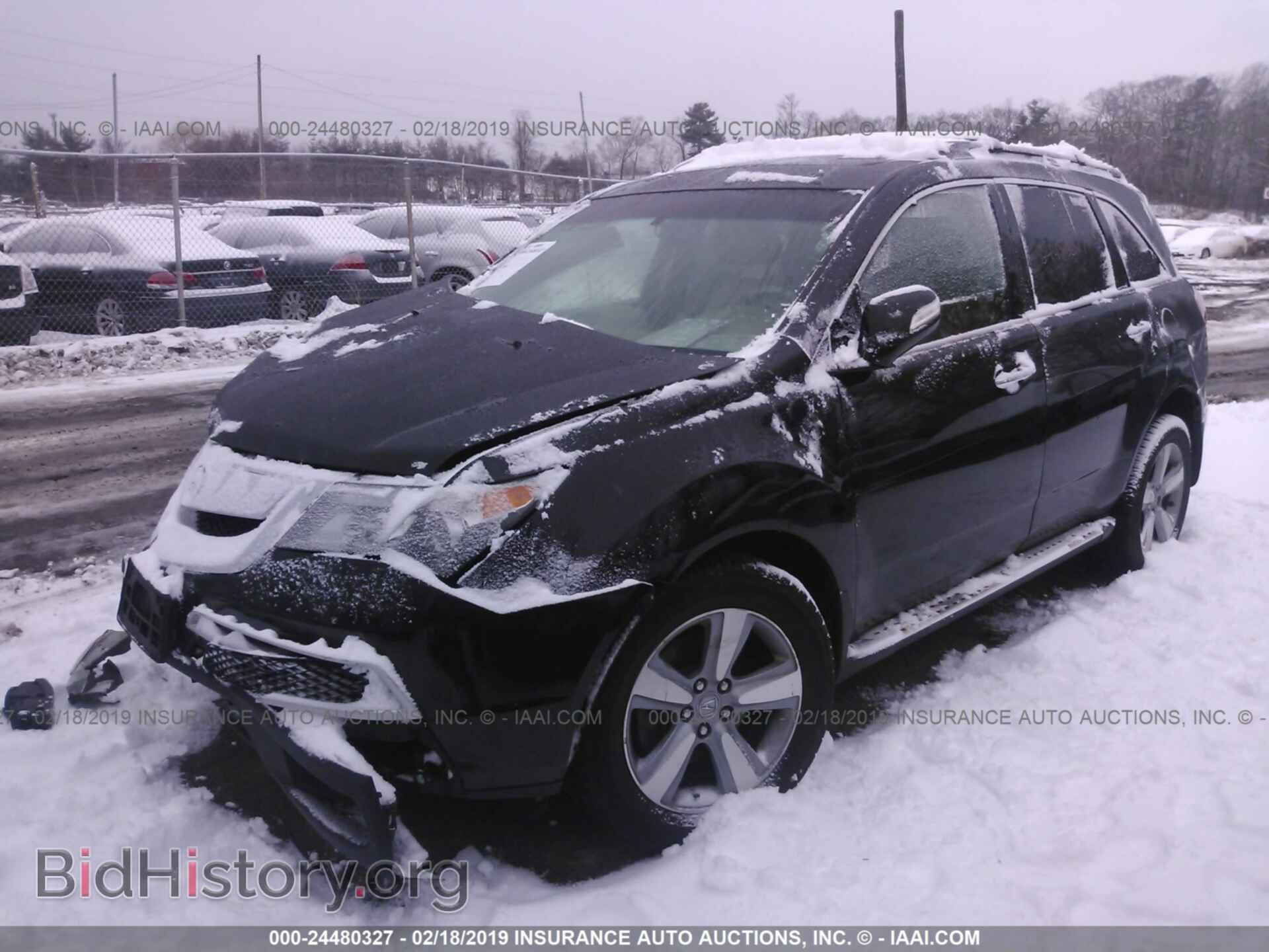2011 ACURA MDX - VIN: 2HNYD2H62BH528112 - Фото 2