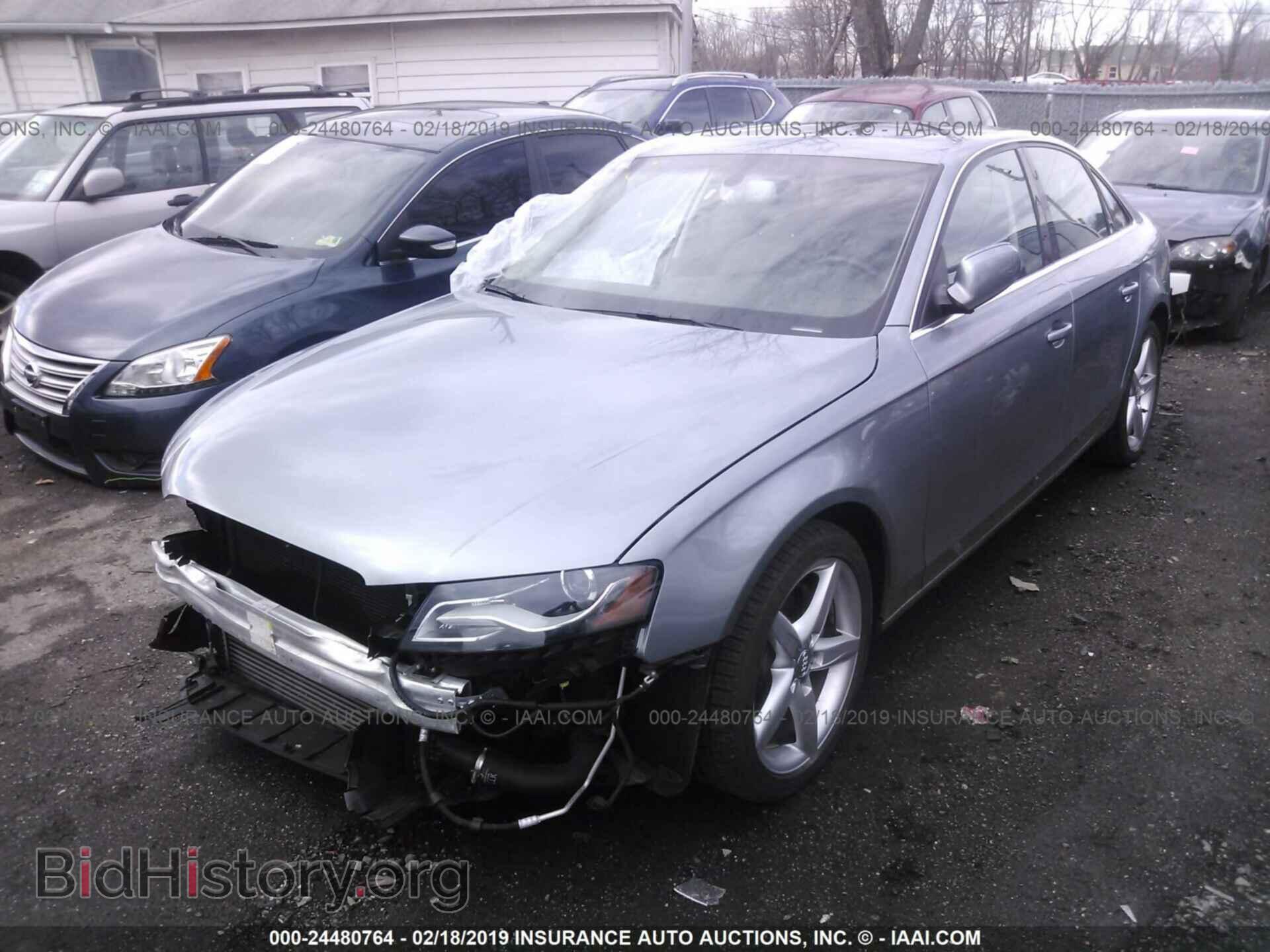 2011 AUDI A4 - VIN: WAUFFAFL4BN043470 - Фото 2