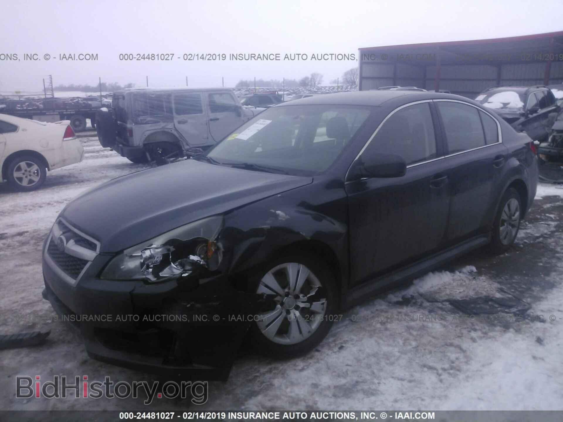 2013 SUBARU LEGACY - VIN: 4S3BMCA64D3040720 - Фото 2